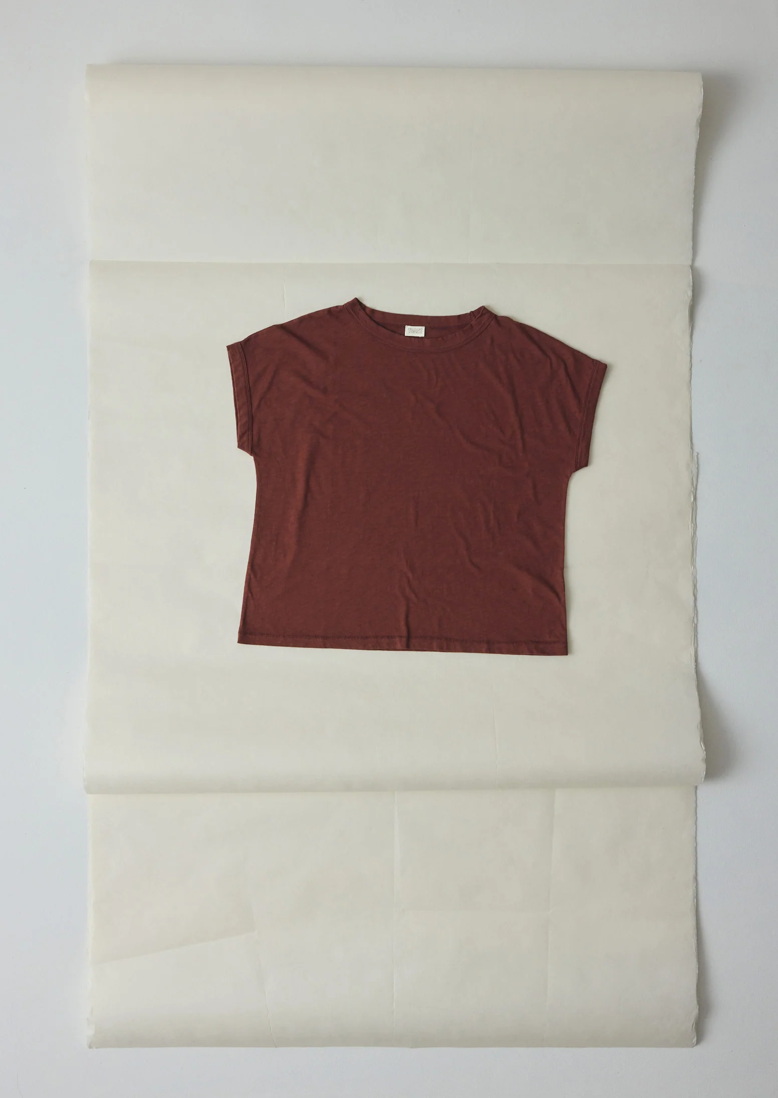 Alda Organic Cotton Easy Tee | Radicchio