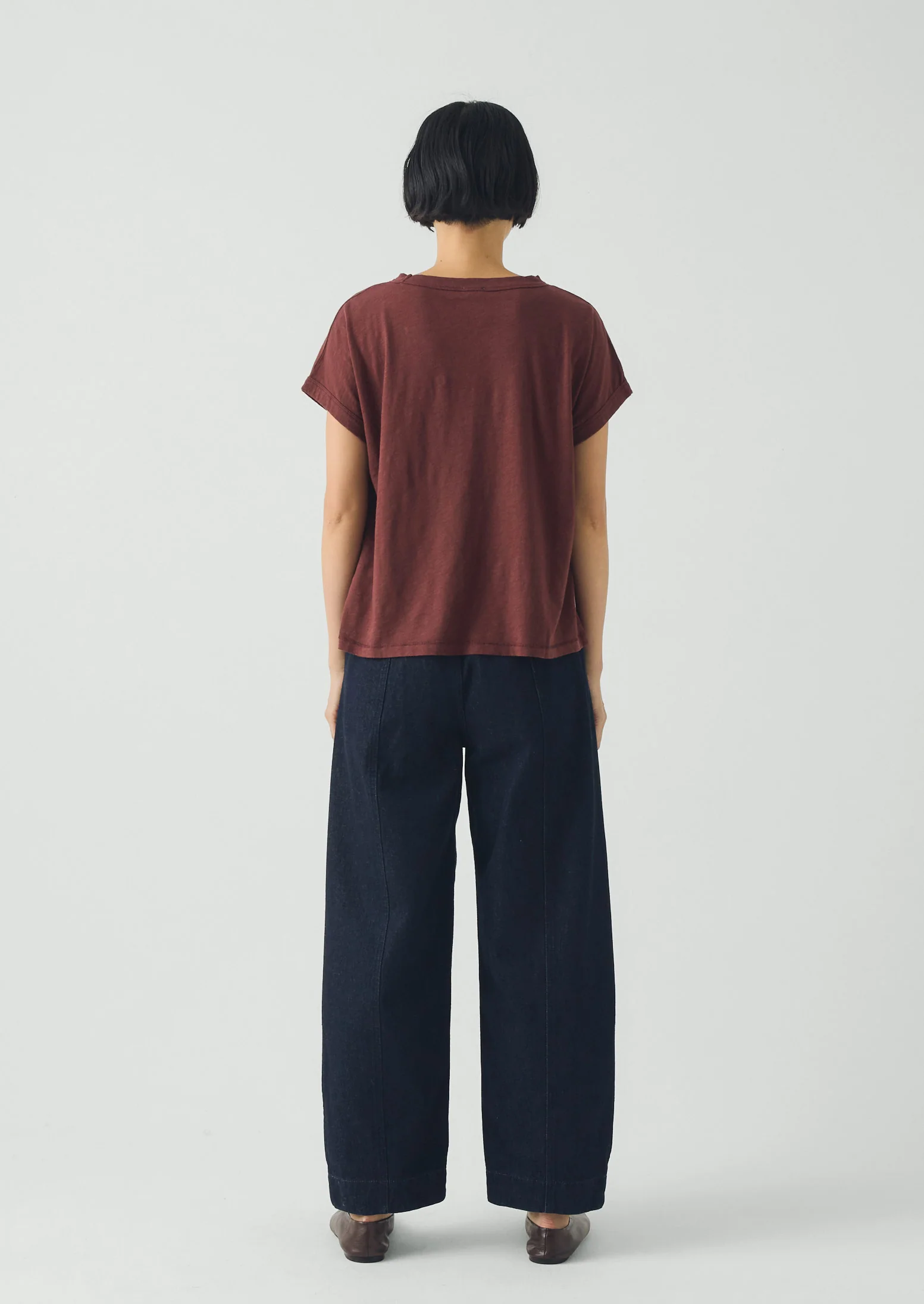 Alda Organic Cotton Easy Tee | Radicchio - Image 5