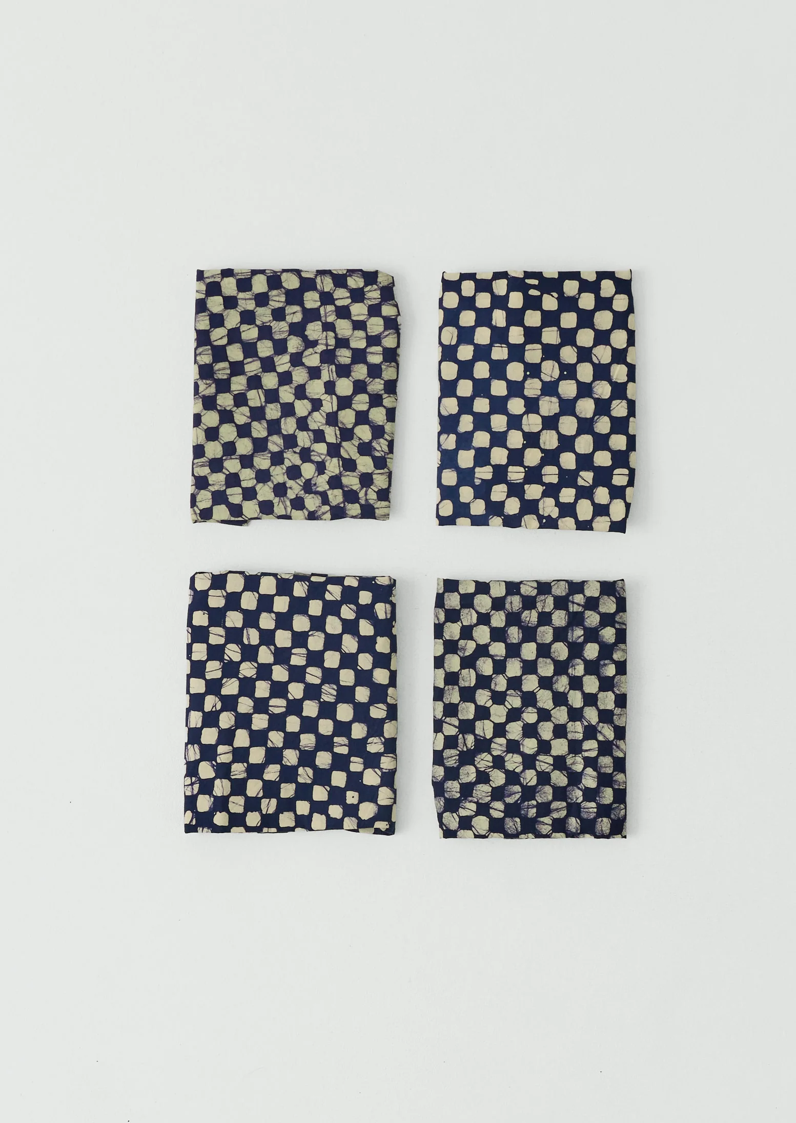 Batik Cook Check Trousers | Provencal Blue - Image 8