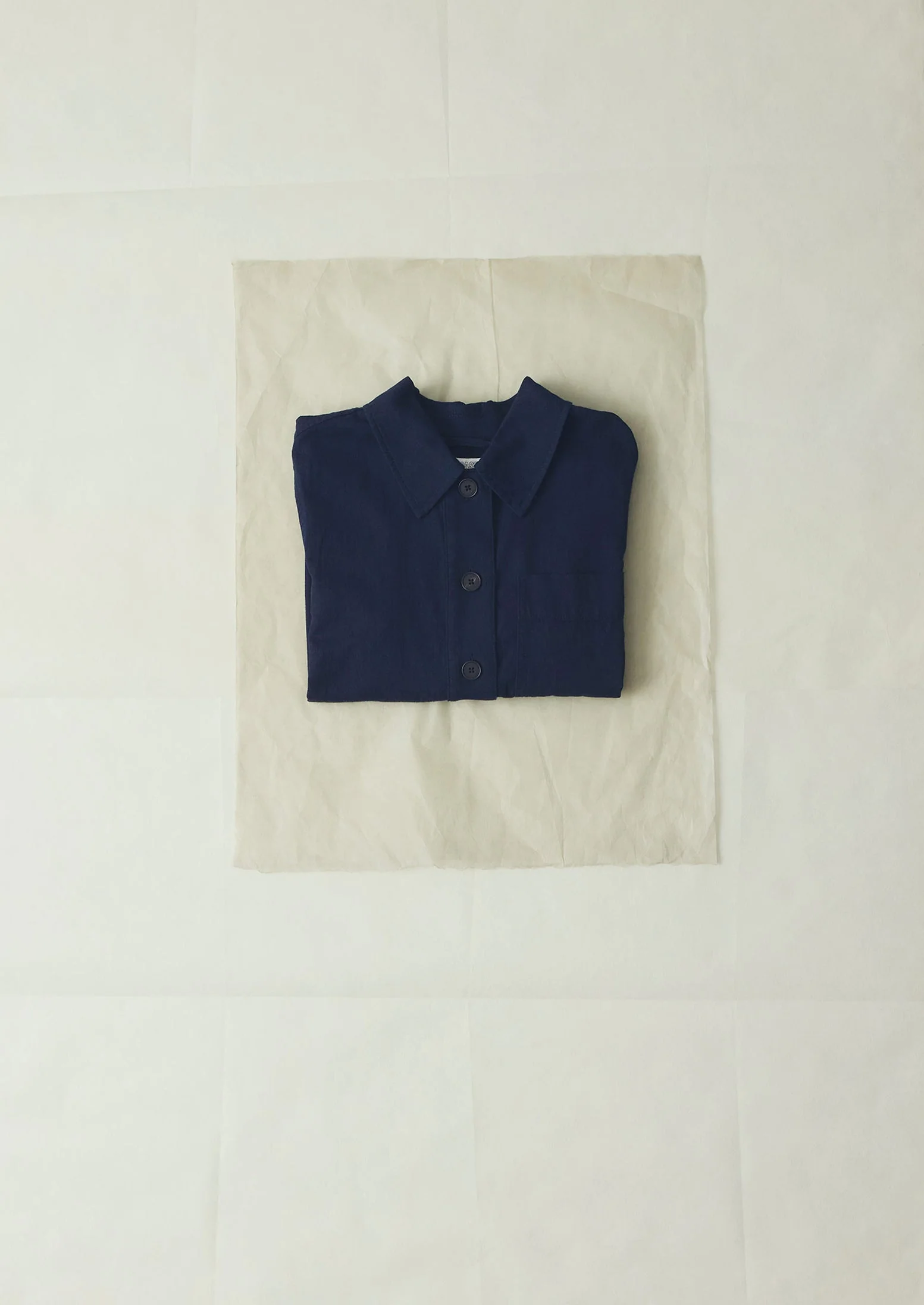 Baya Indigo Cotton Twill Shirt | Indigo - Image 4