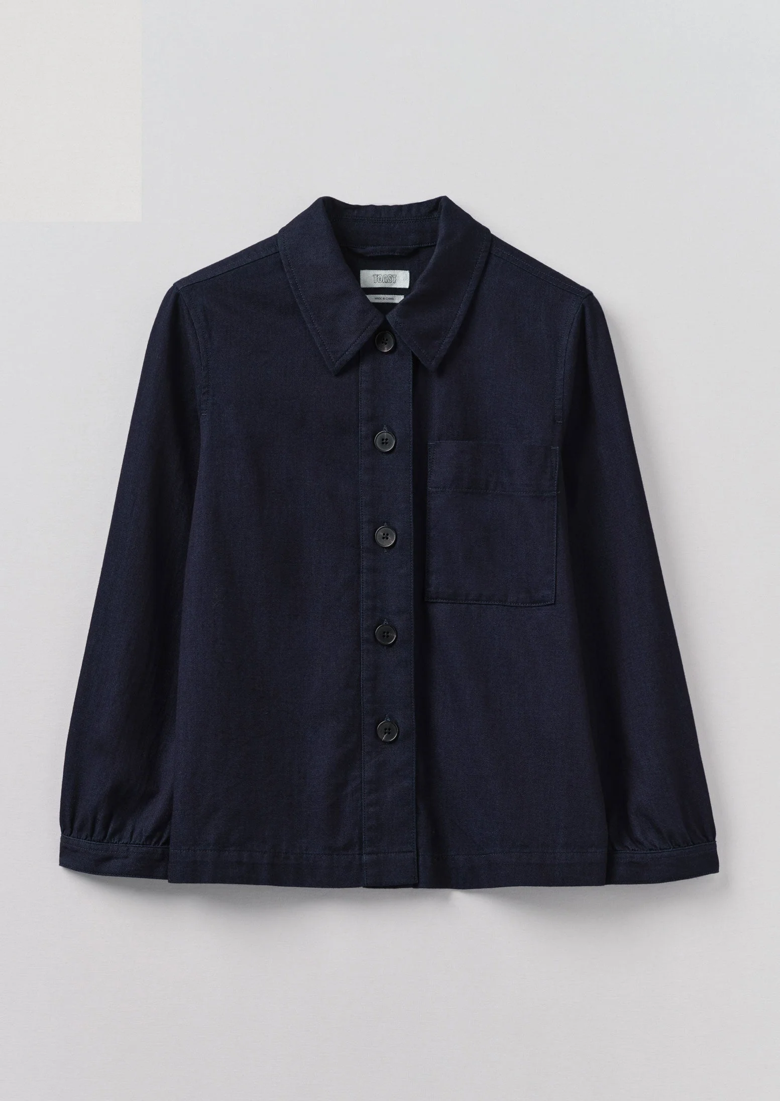 Baya Indigo Cotton Twill Shirt | Indigo - Image 5