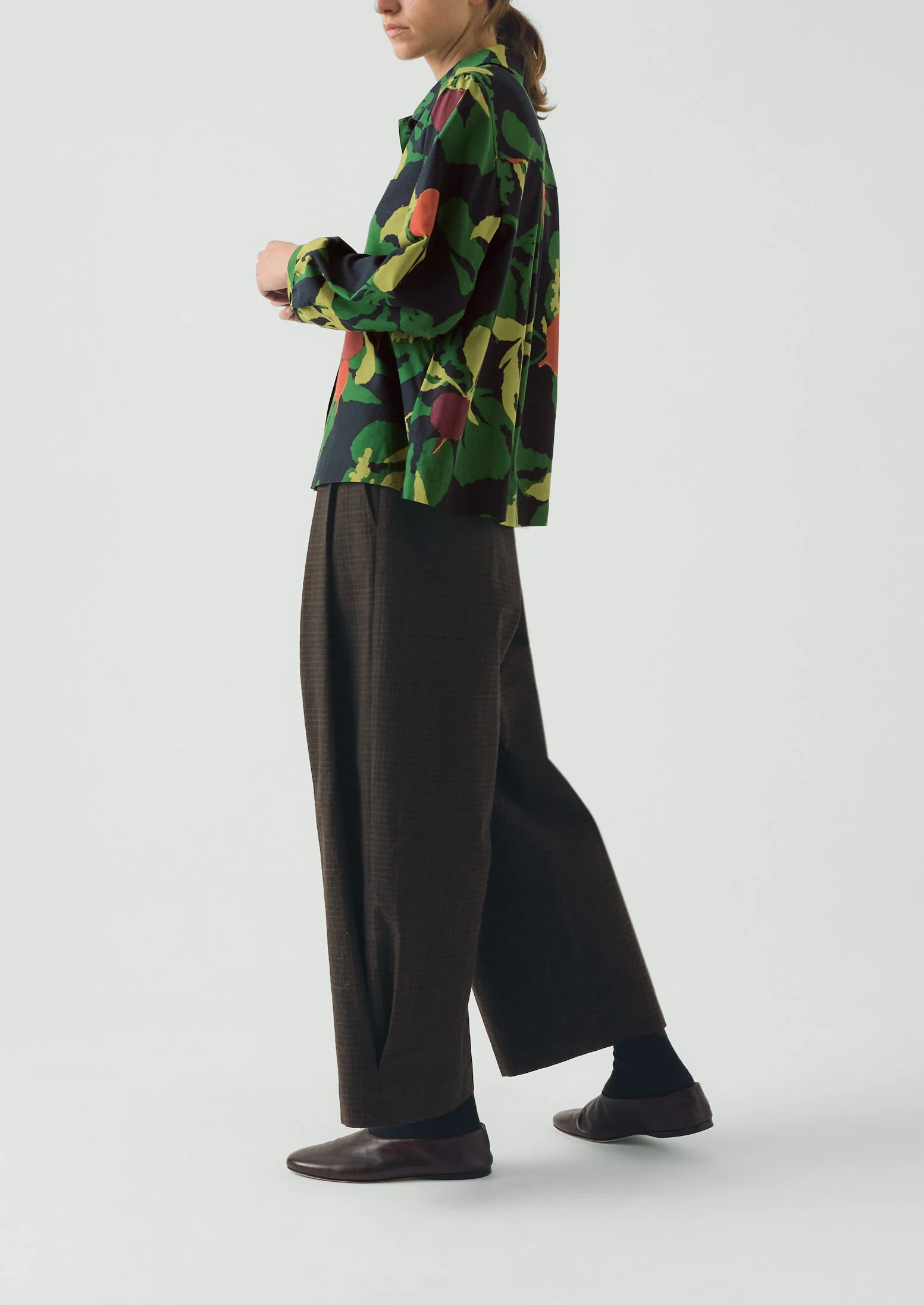 Baya Produce Print Shirt | Slate - Image 4