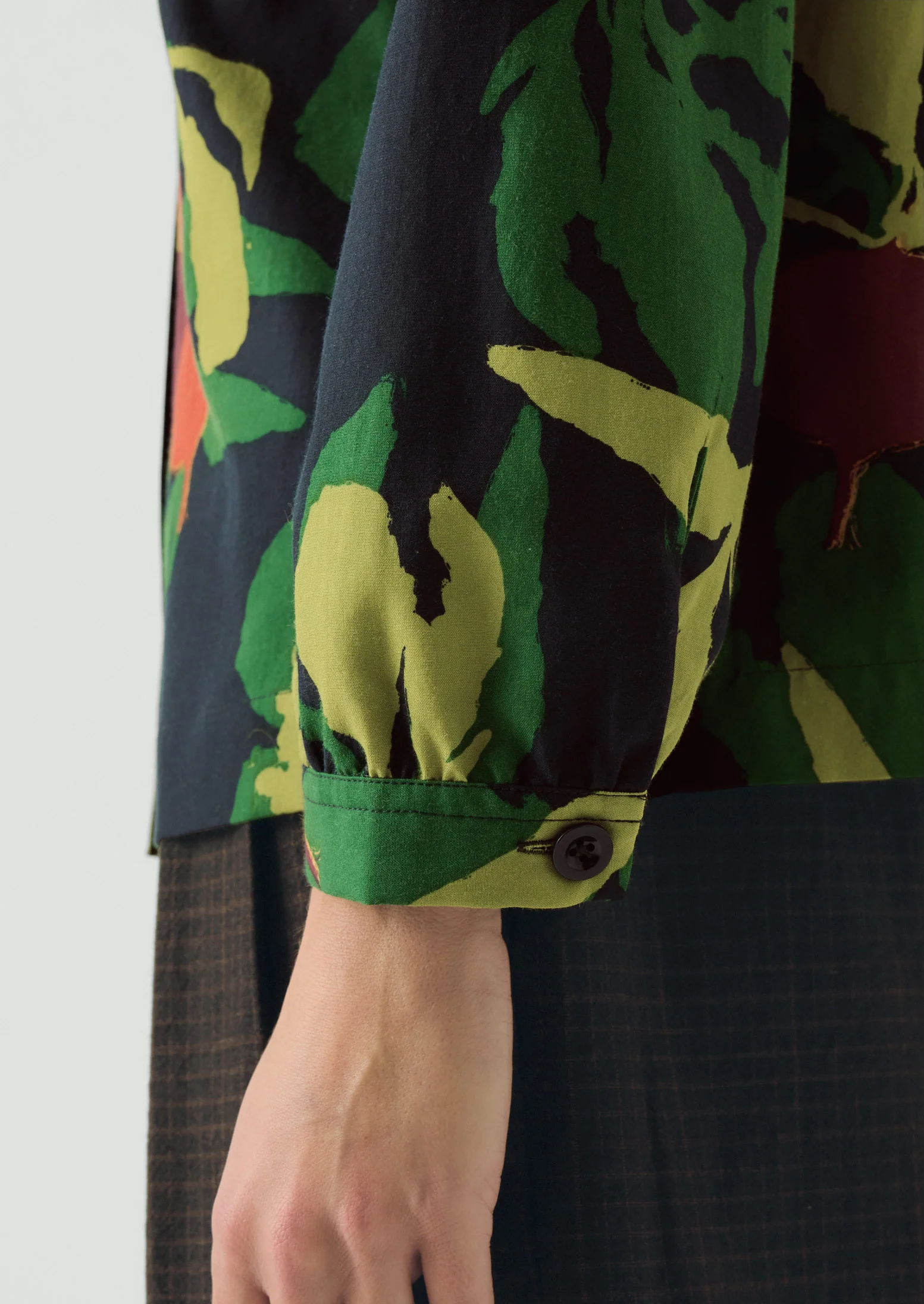 Baya Produce Print Shirt | Slate - Image 6