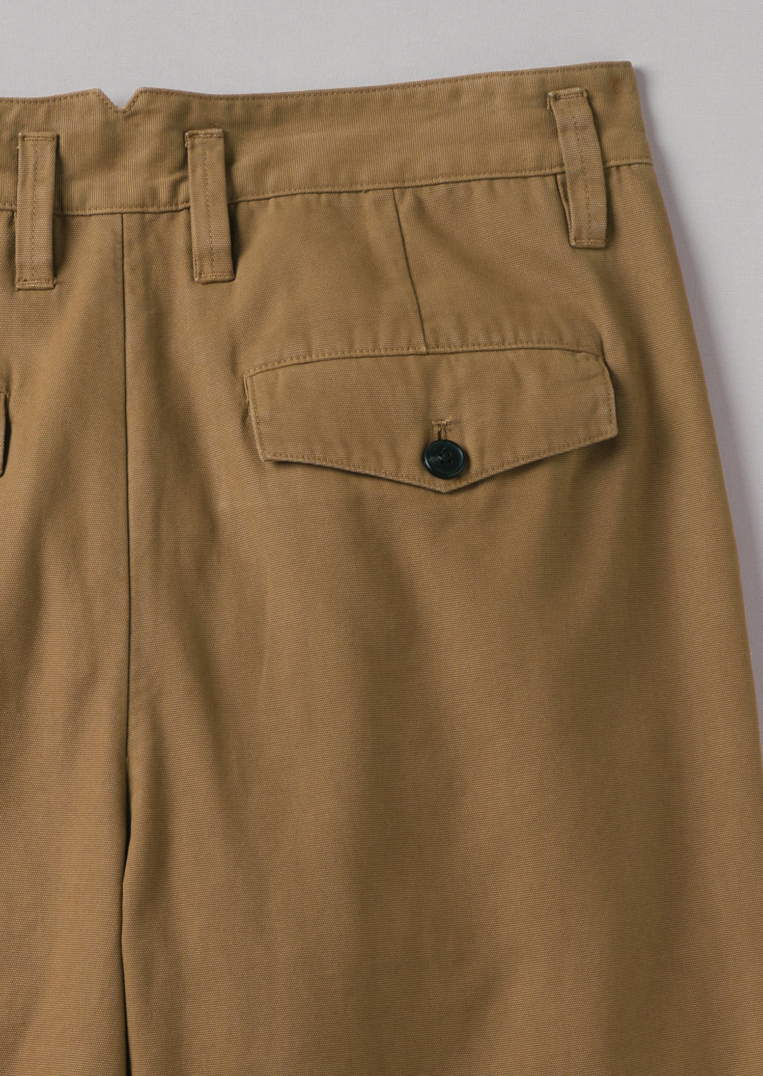Bill Cotton Canvas Wide Leg Trousers | Acorn - Image 5
