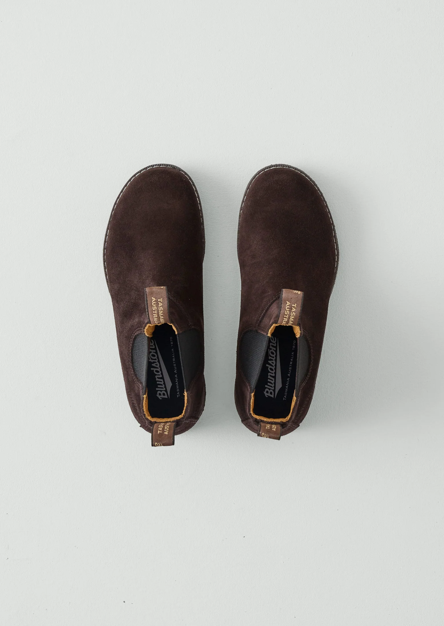 Blundstone Cork Suede Boots | Dark Brown - Image 3