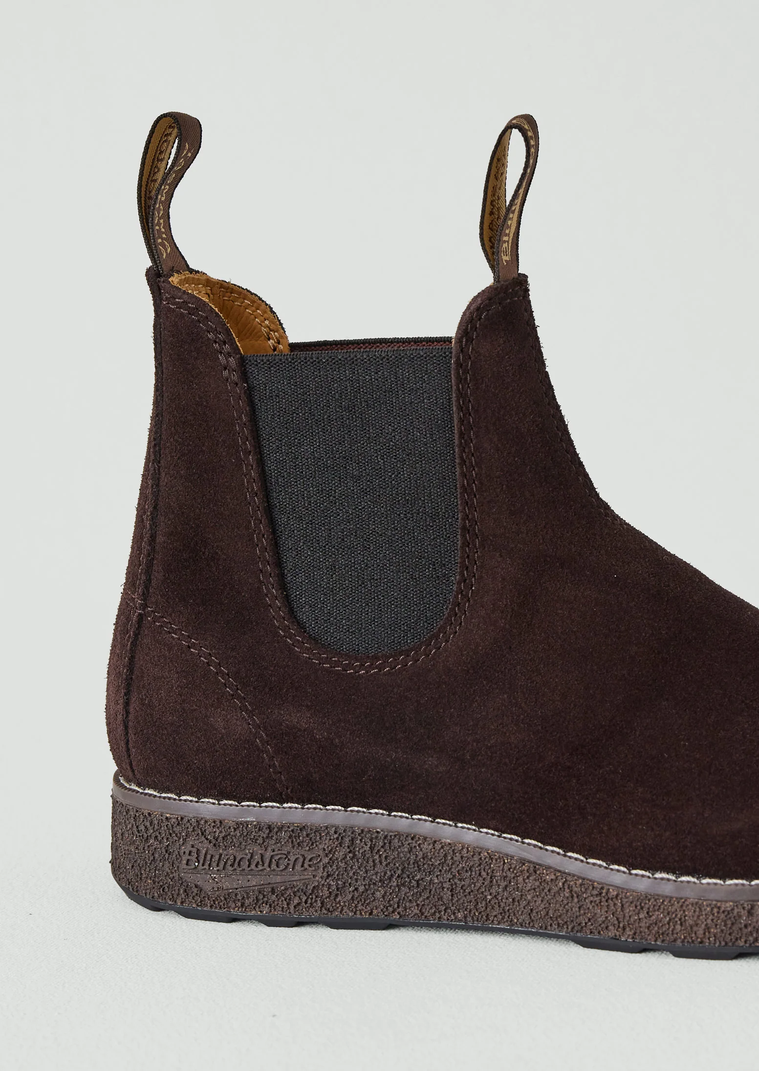 Blundstone Cork Suede Boots | Dark Brown - Image 4