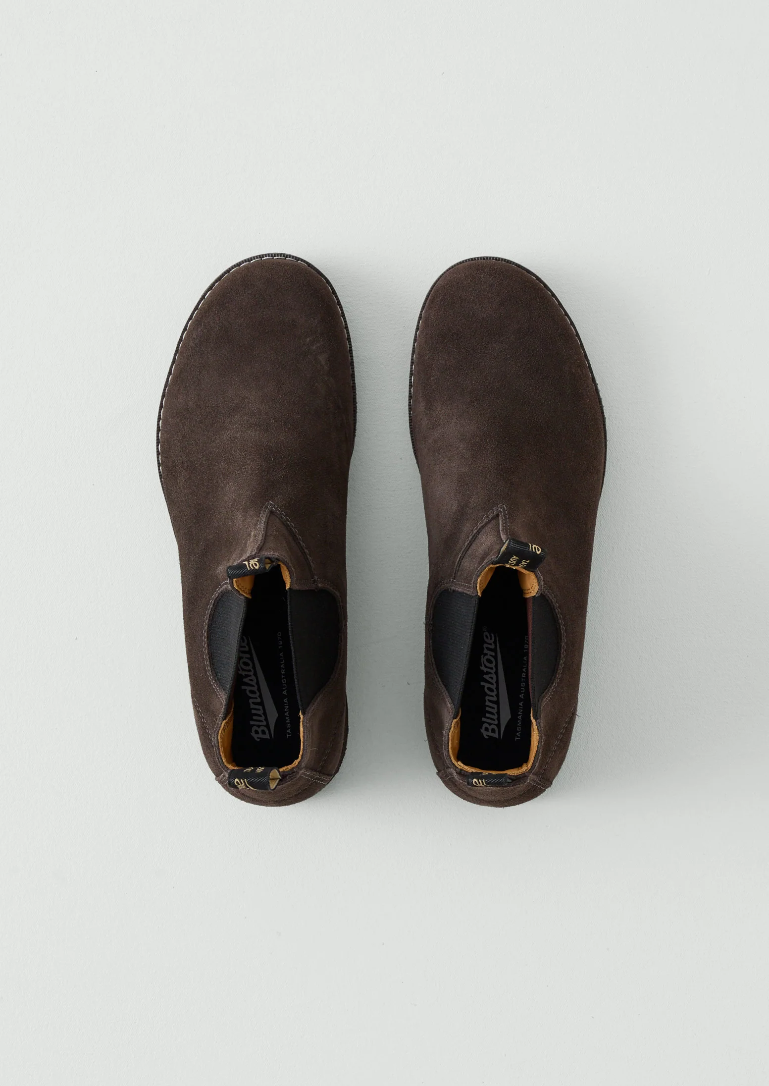 Blundstone Cork Suede Chelsea Boots | Grey - Image 3