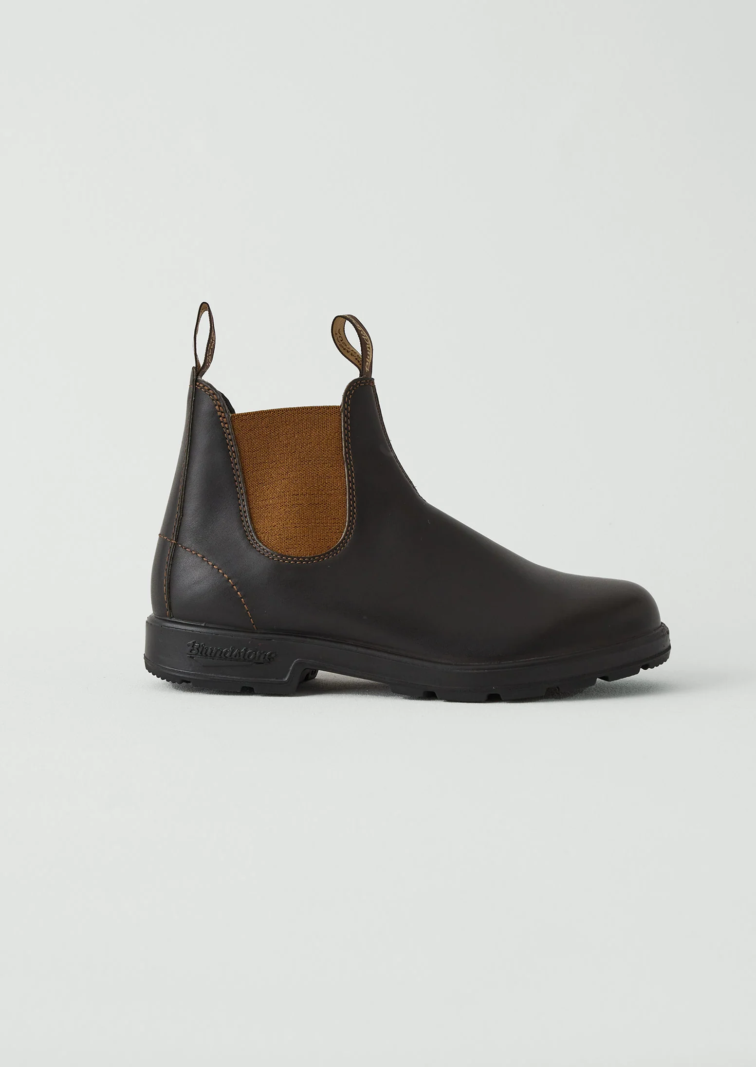 Blundstone Originals Leather Pull On Boots | Brown/Toffee - Image 4