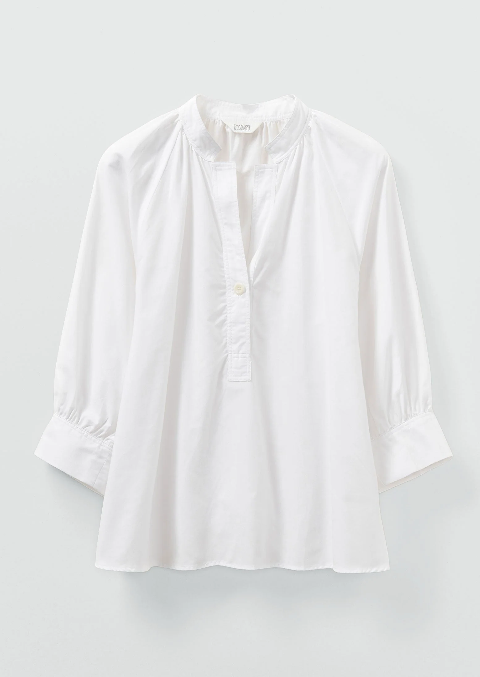 Catrin Cotton Oxford Easy Shirt | White - Image 7