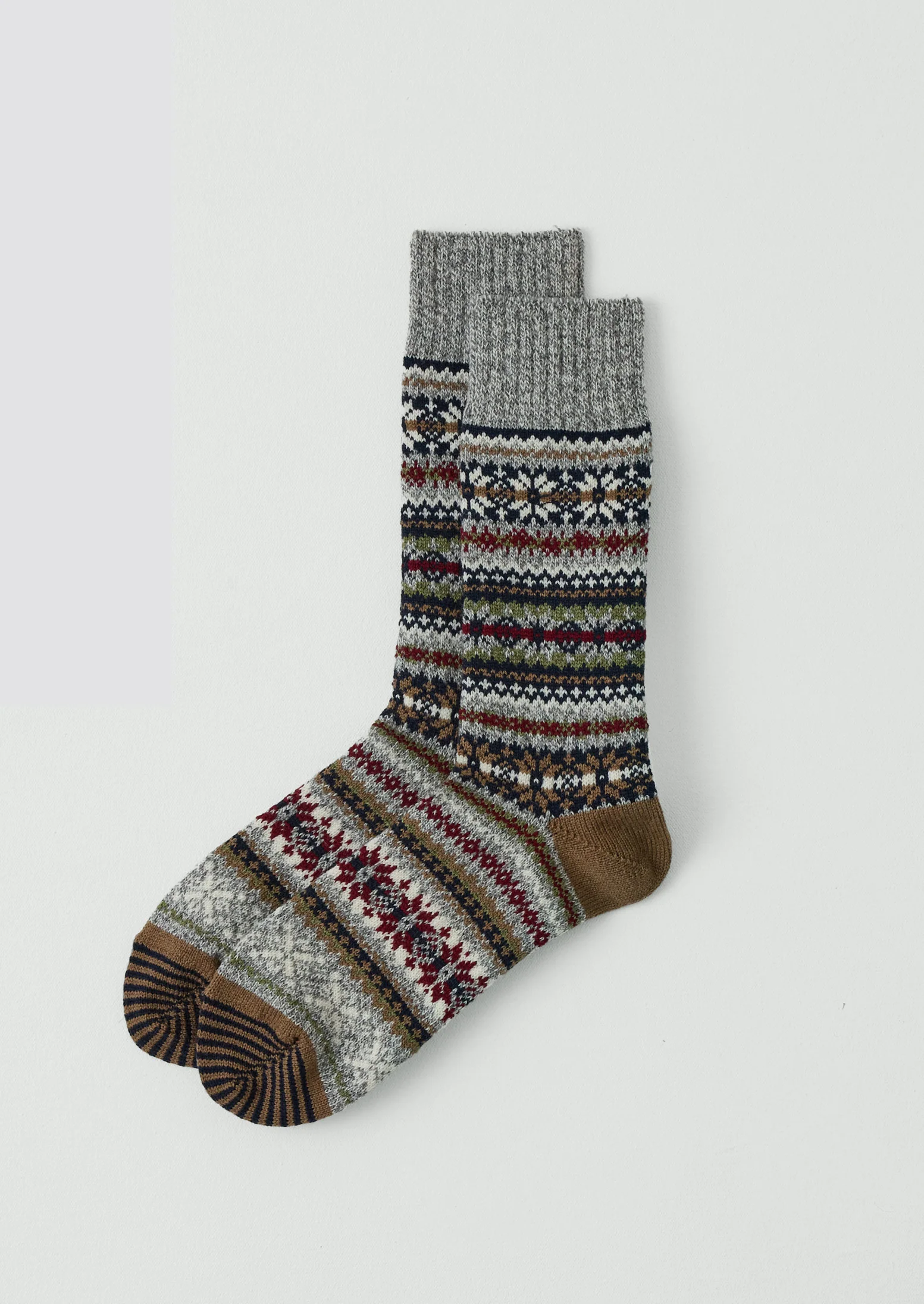 Chup Wool Blend Socks | Grey Multi