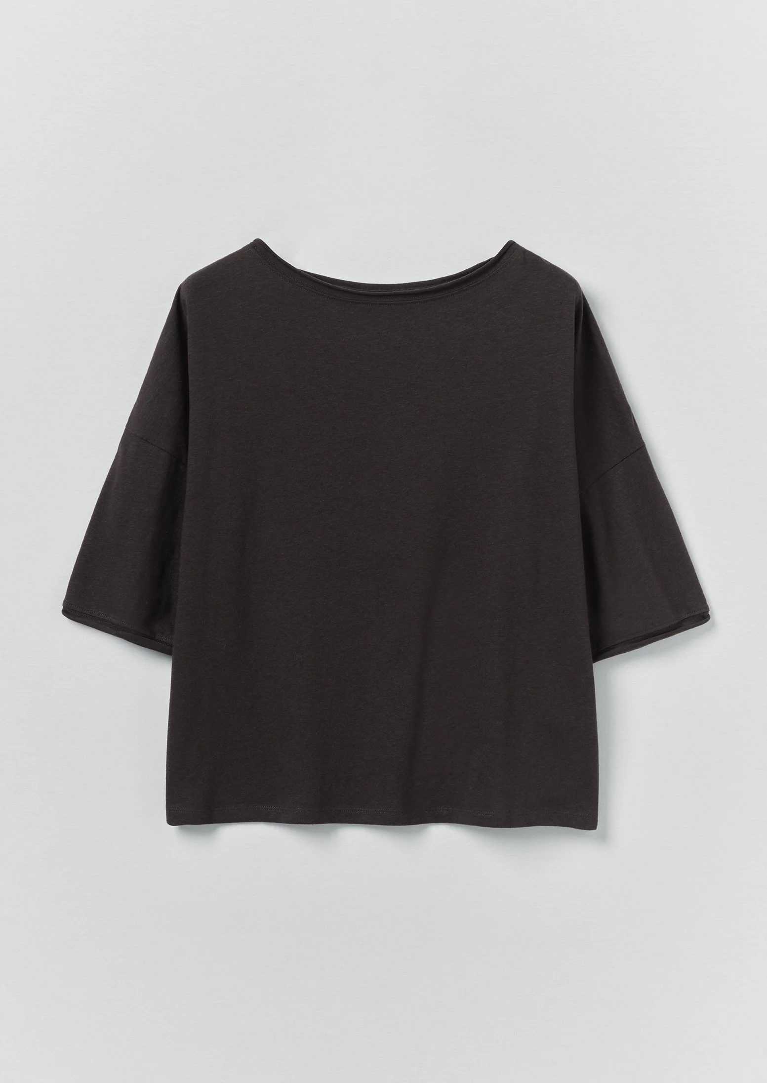 Cotton Hemp Jersey Tee | Slate