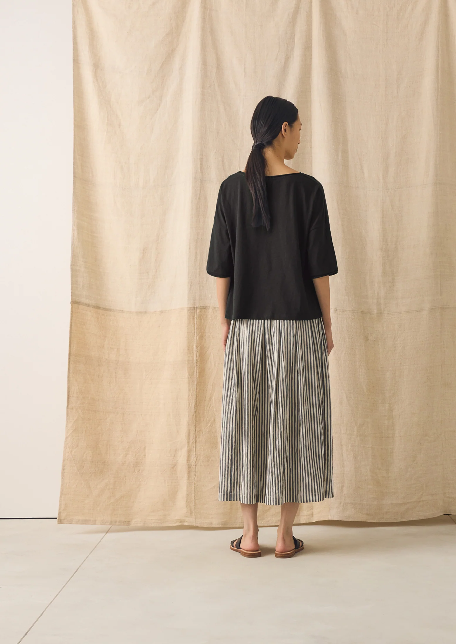 Cotton Hemp Jersey Tee | Slate - Image 4