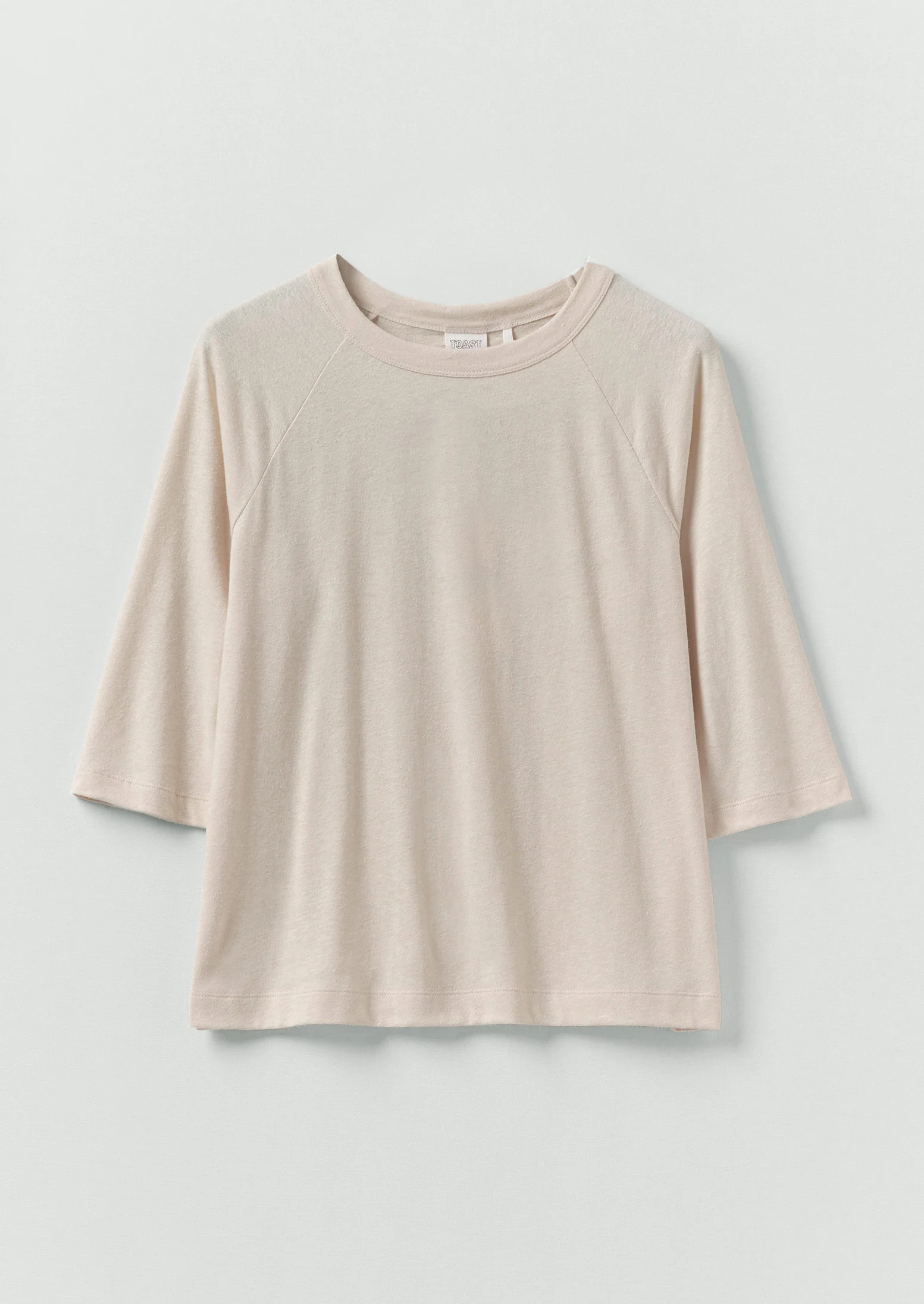 Cotton Hemp Raglan Tee | Ecru
