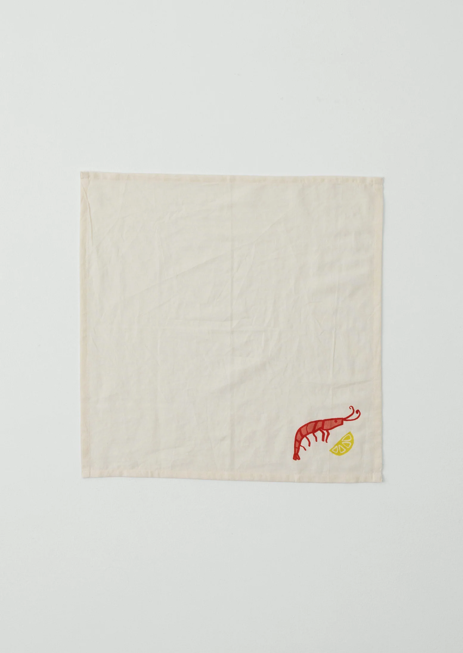 Cotton Linen Napkin | Shrimp - Image 4