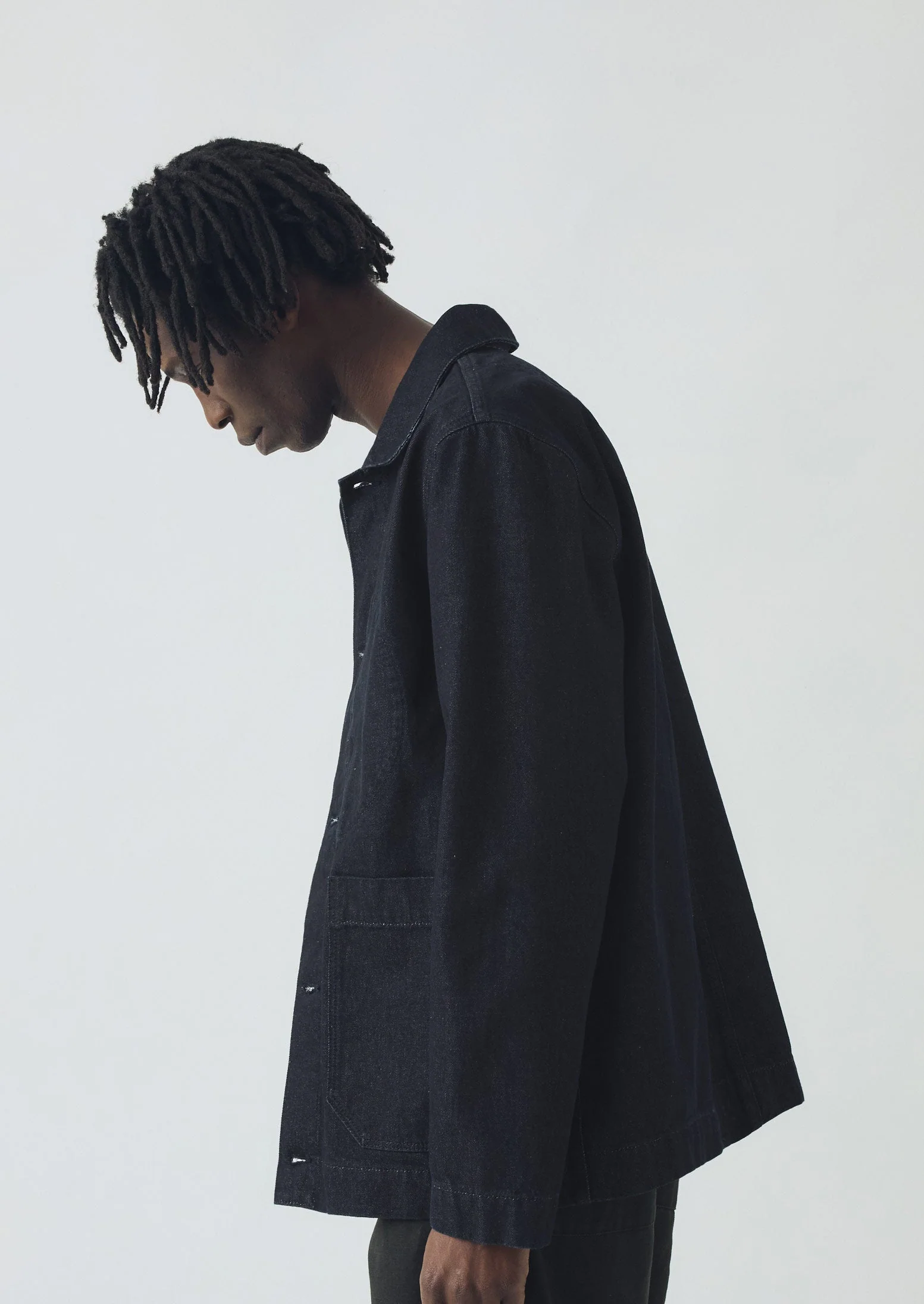 Denim Chore Jacket | Indigo - Image 3