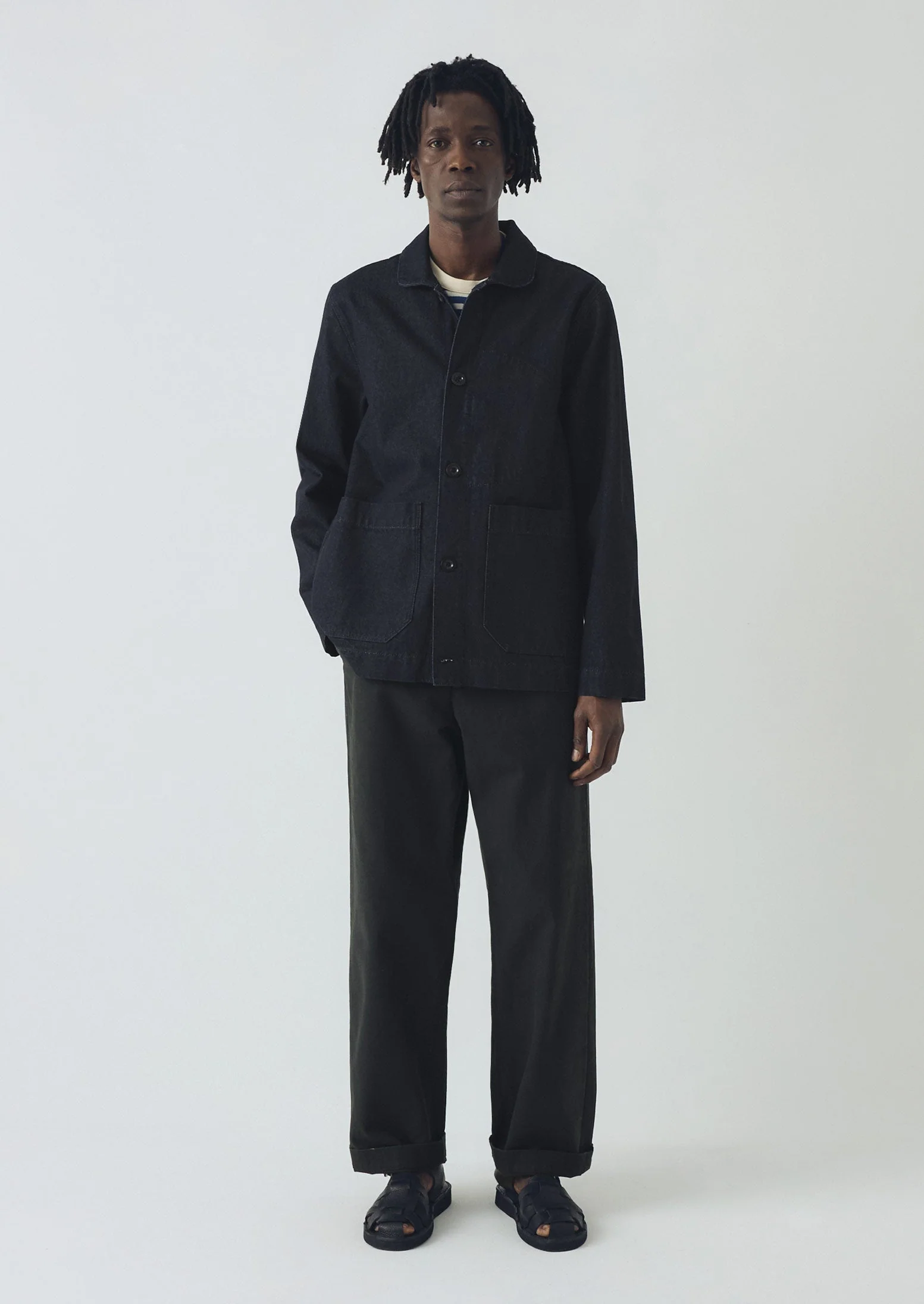 Denim Chore Jacket | Indigo - Image 4