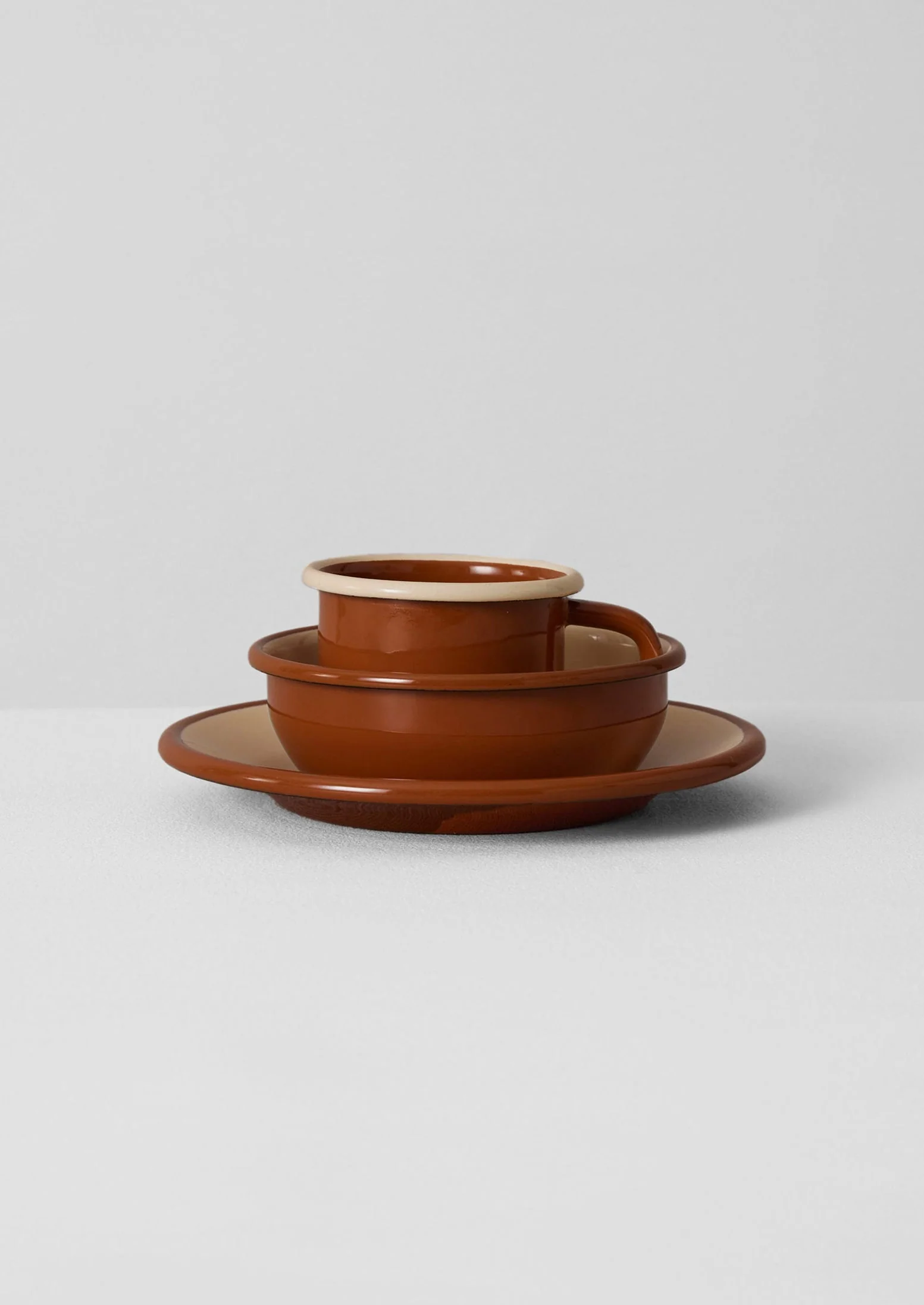 Enamel Plate | Cumin/Cream - Image 3