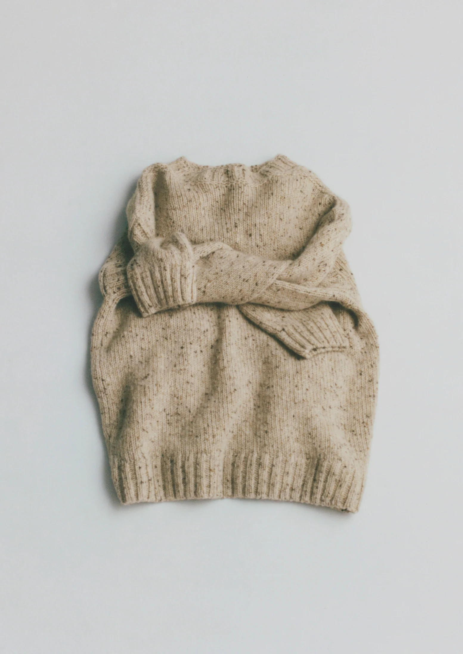 Finn Donegal Wool Sweater | Oatmeal - Image 11