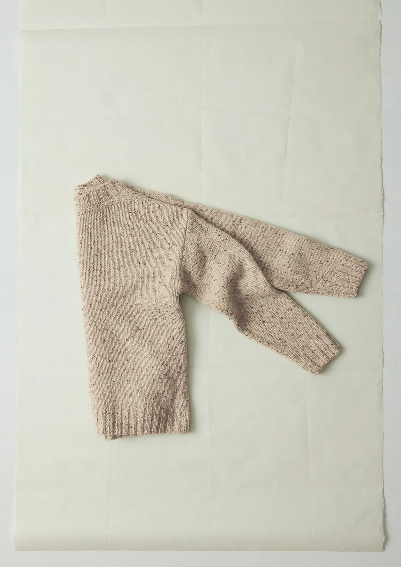 Finn Donegal Wool Sweater | Oatmeal - Image 9