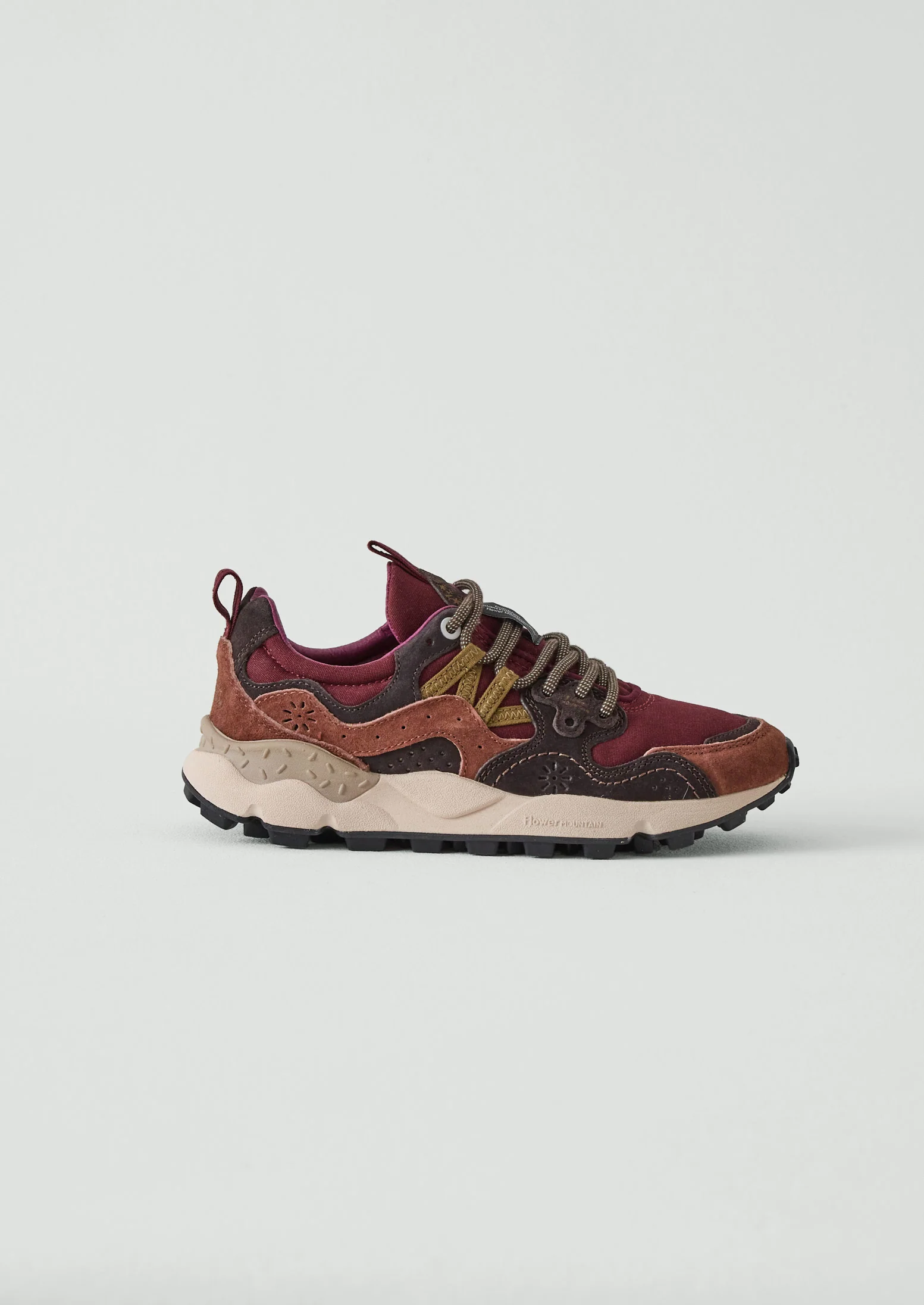 Flower Mountain Yamano Kaiso Trainers | Beetroot - Image 2