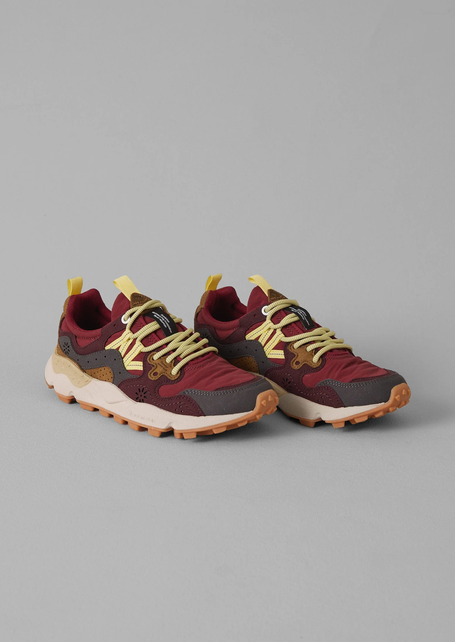 Flower Mountain Yamano Kaiso Trainers | Brick/Iris - Image 3