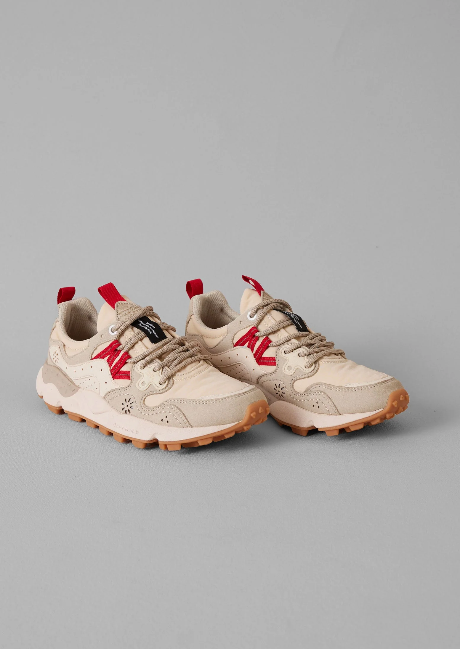 Flower Mountain Yamano Kaiso Trainers | Cherry/Chalk - Image 3