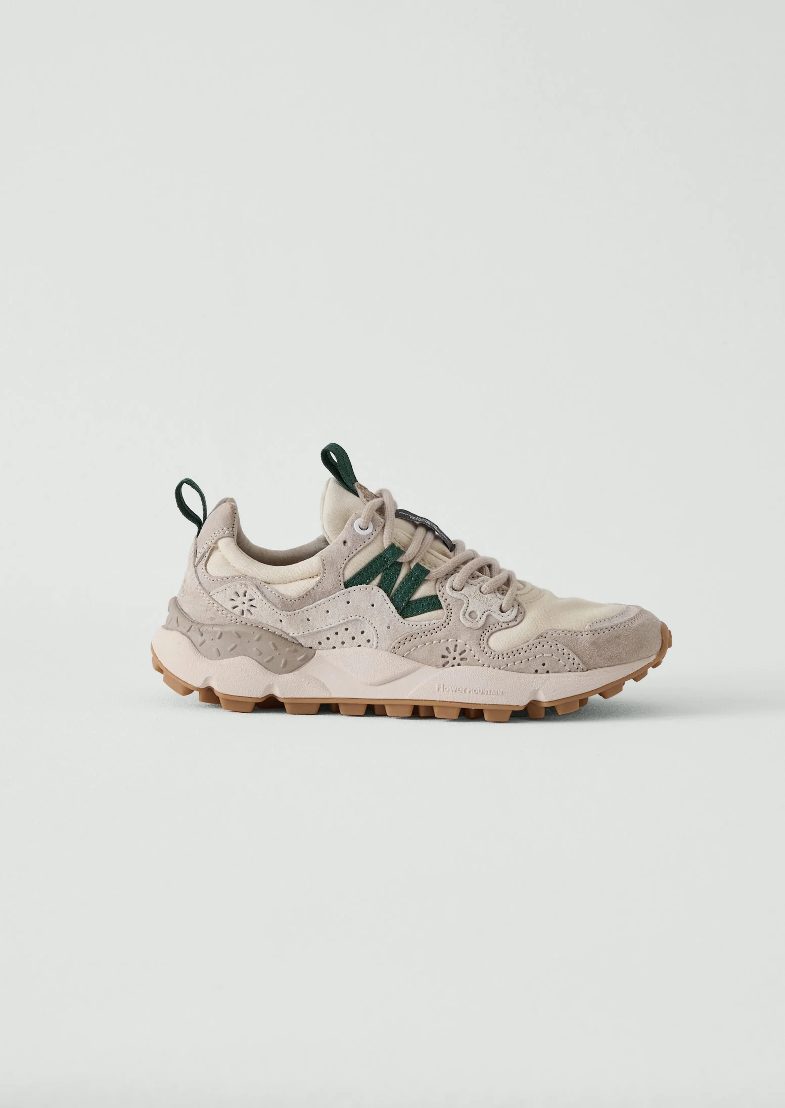 Flower Mountain Yamano Kaiso Trainers | Green/Chalk Multi - Image 2