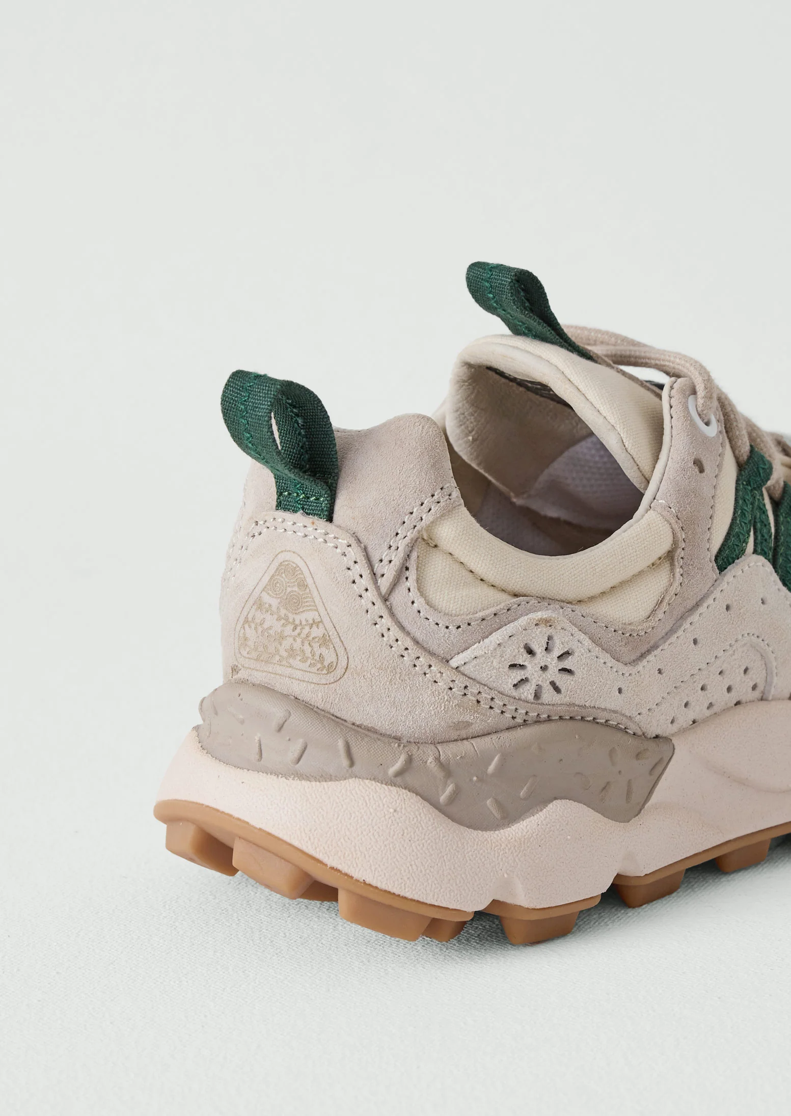 Flower Mountain Yamano Kaiso Trainers | Green/Chalk Multi - Image 4