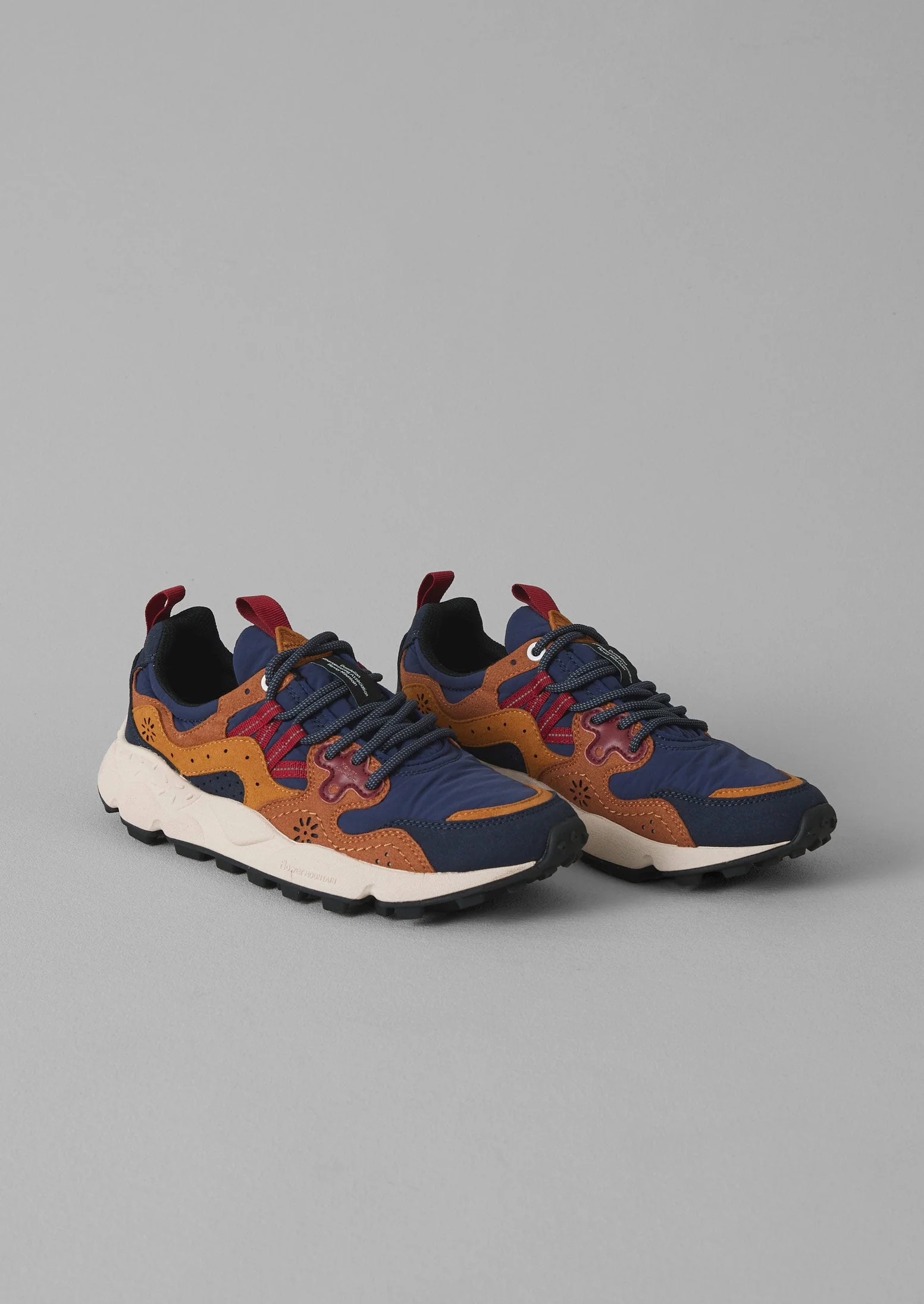 Flower Mountain Yamano Kaiso Trainers | Indigo/Ginger - Image 3