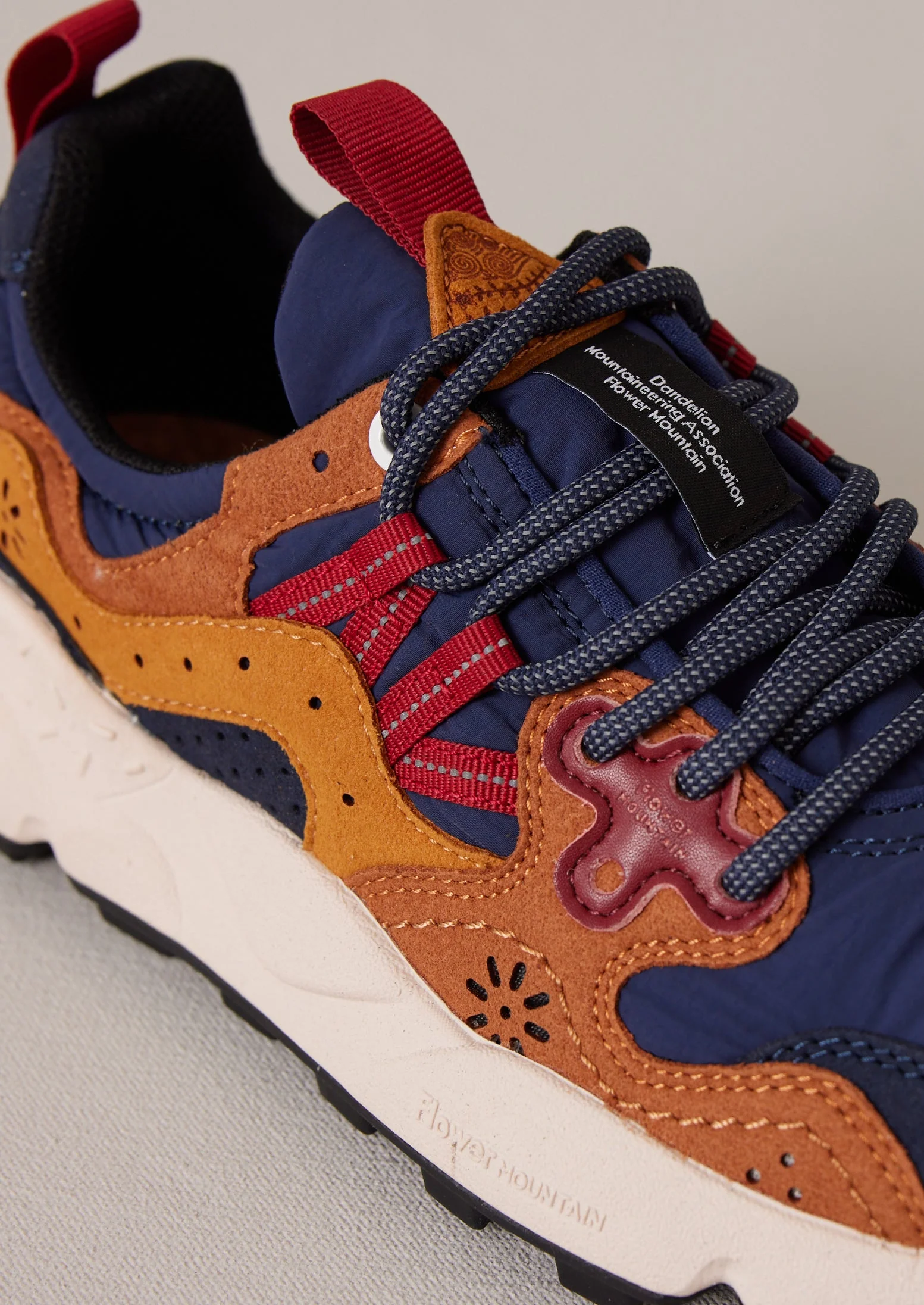 Flower Mountain Yamano Kaiso Trainers | Indigo/Ginger - Image 4