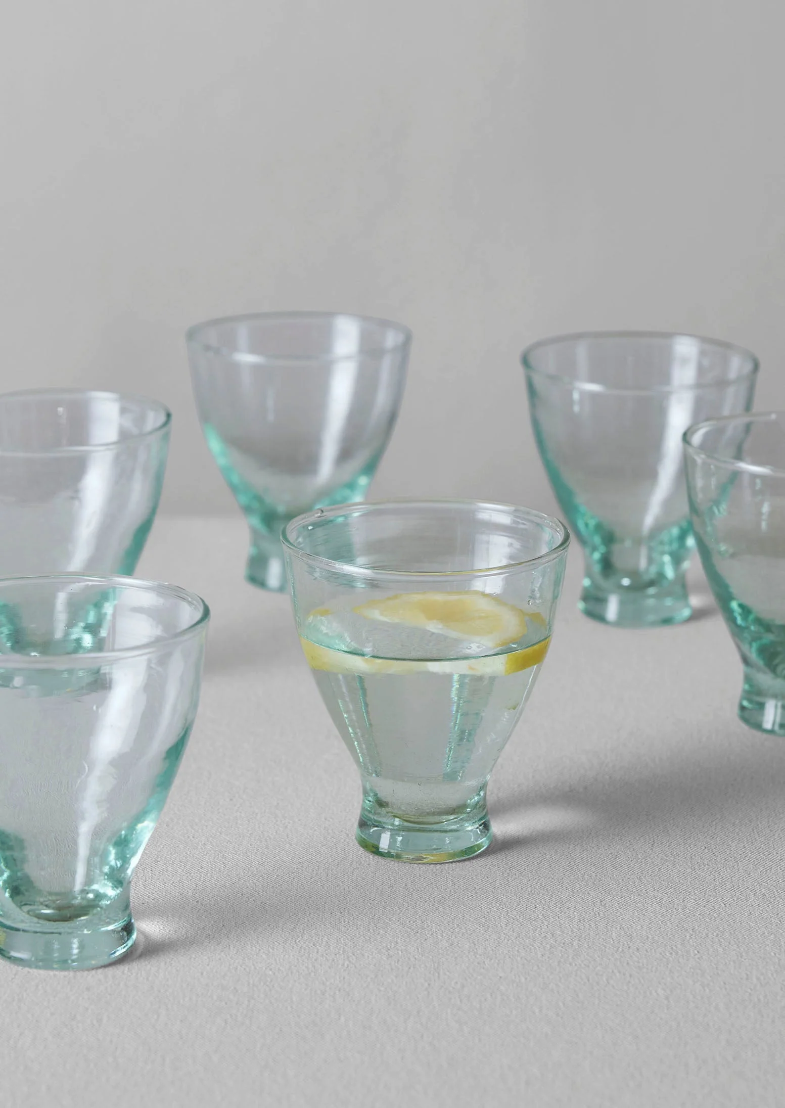 Fluted Moroccan Glasses Set | Clear - Image 3