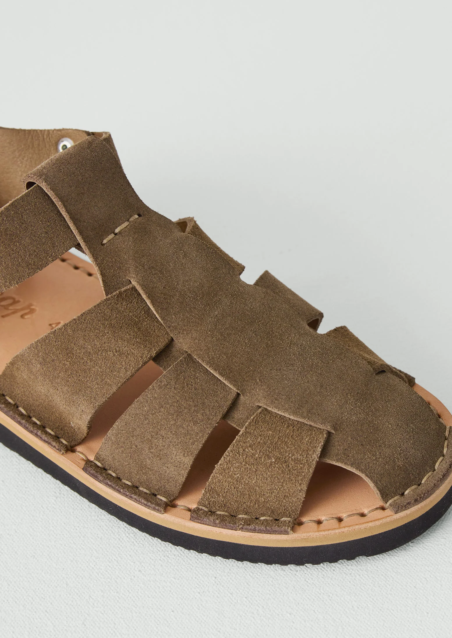 Fracap Fred Sandals | Oyster Grey - Image 5