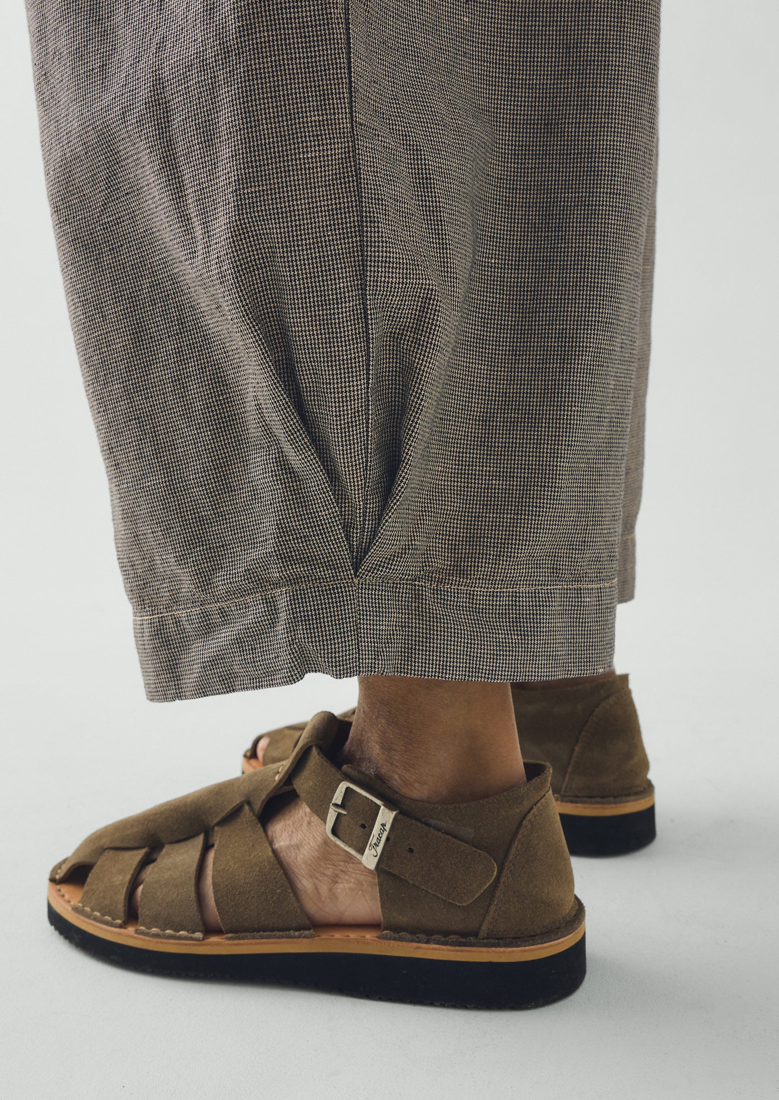 Fracap Fred Sandals | Oyster Grey - Image 6
