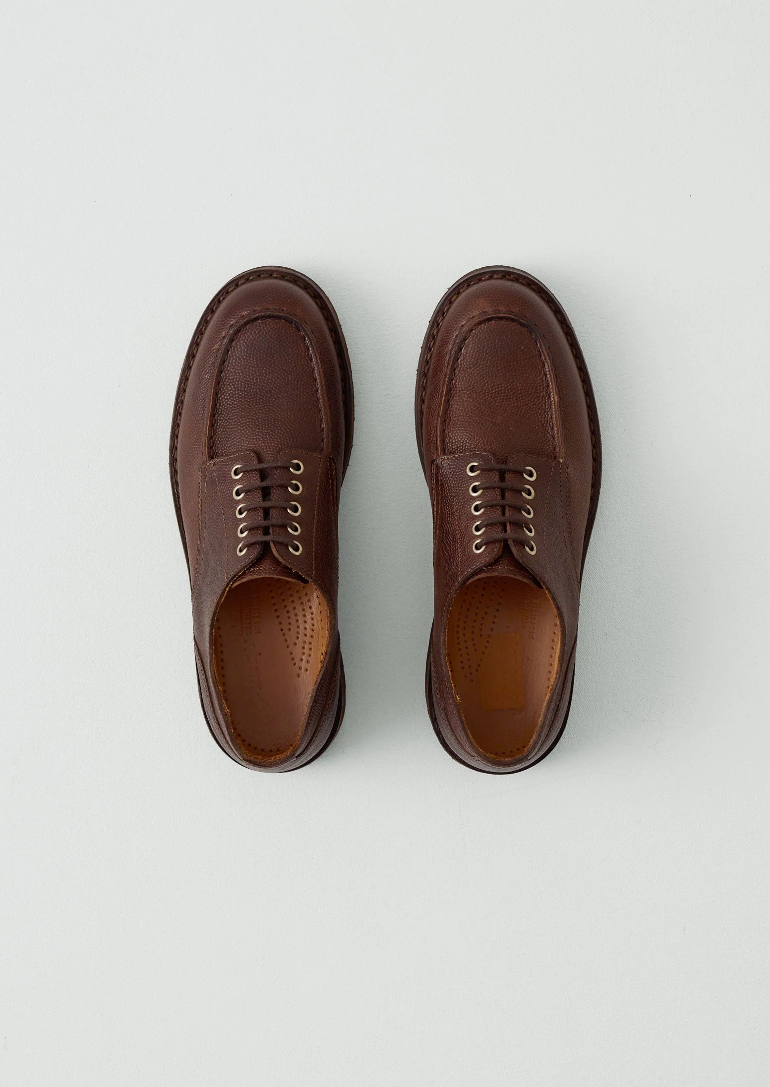 Fracap Postman Shoes | Dark Brown - Image 3
