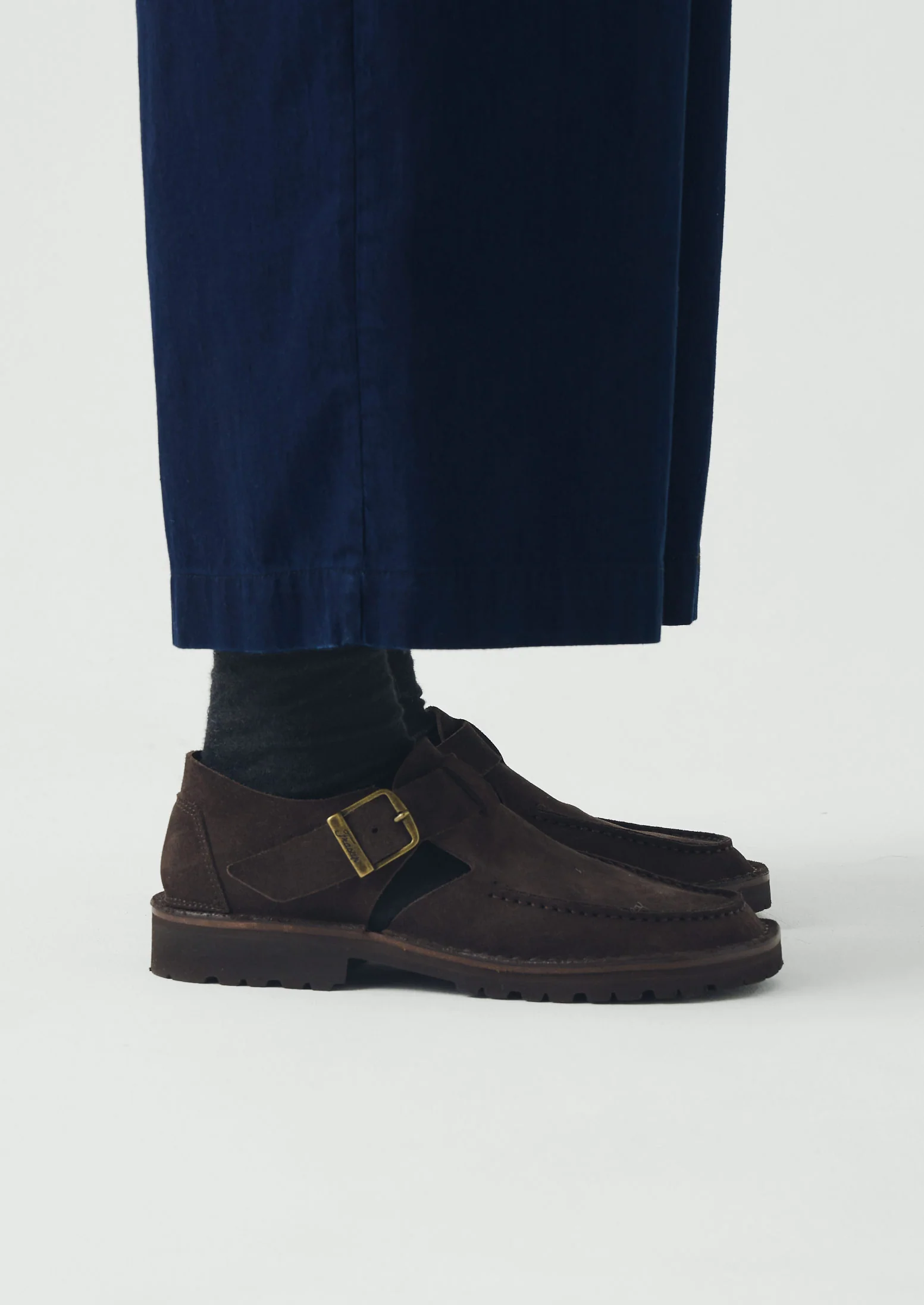 Fracap Suede Ankle Shoes | Coffee - Image 2