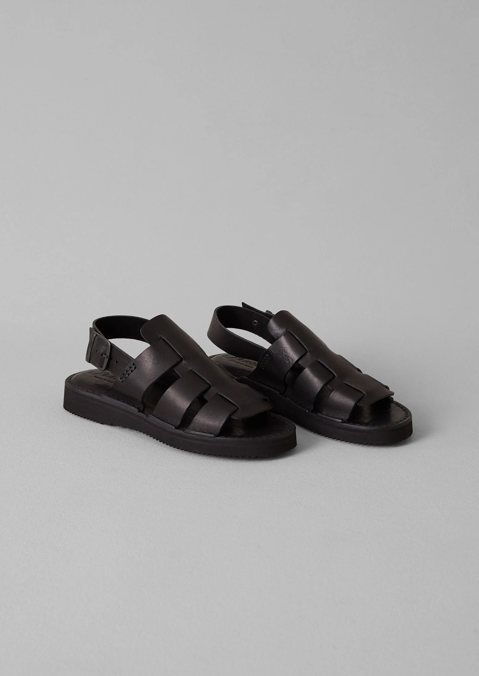 Fracap Zoe Sandals | Black - Image 3