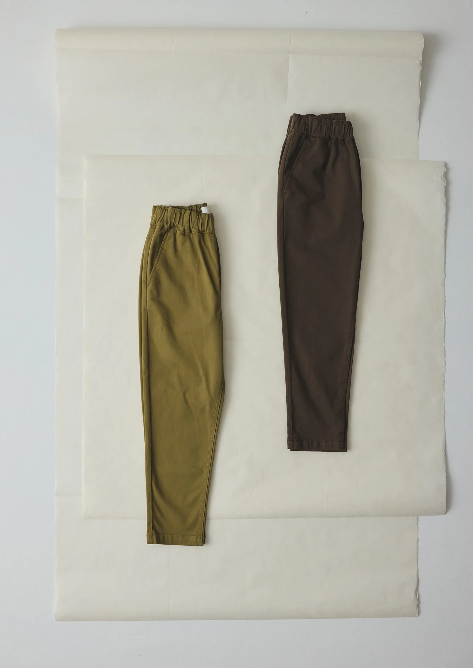Gabi Cotton Pull On Trousers | Black Walnut - Image 5