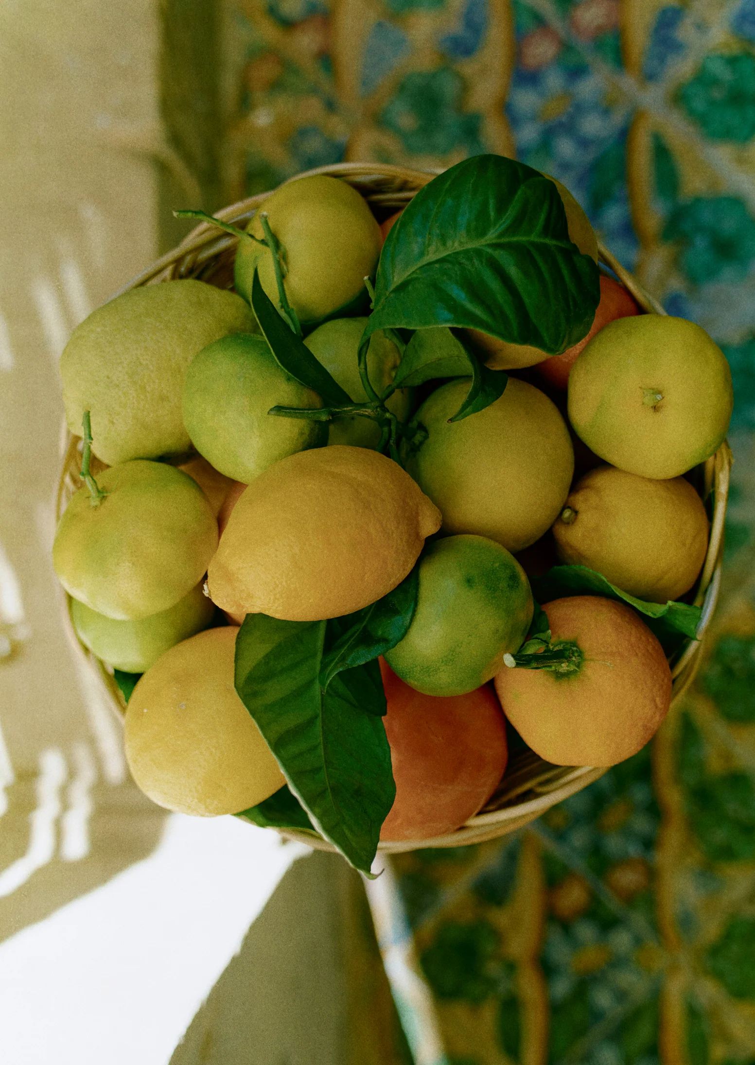 Handwoven Wicker Fruit Bowl | Natural - Image 4
