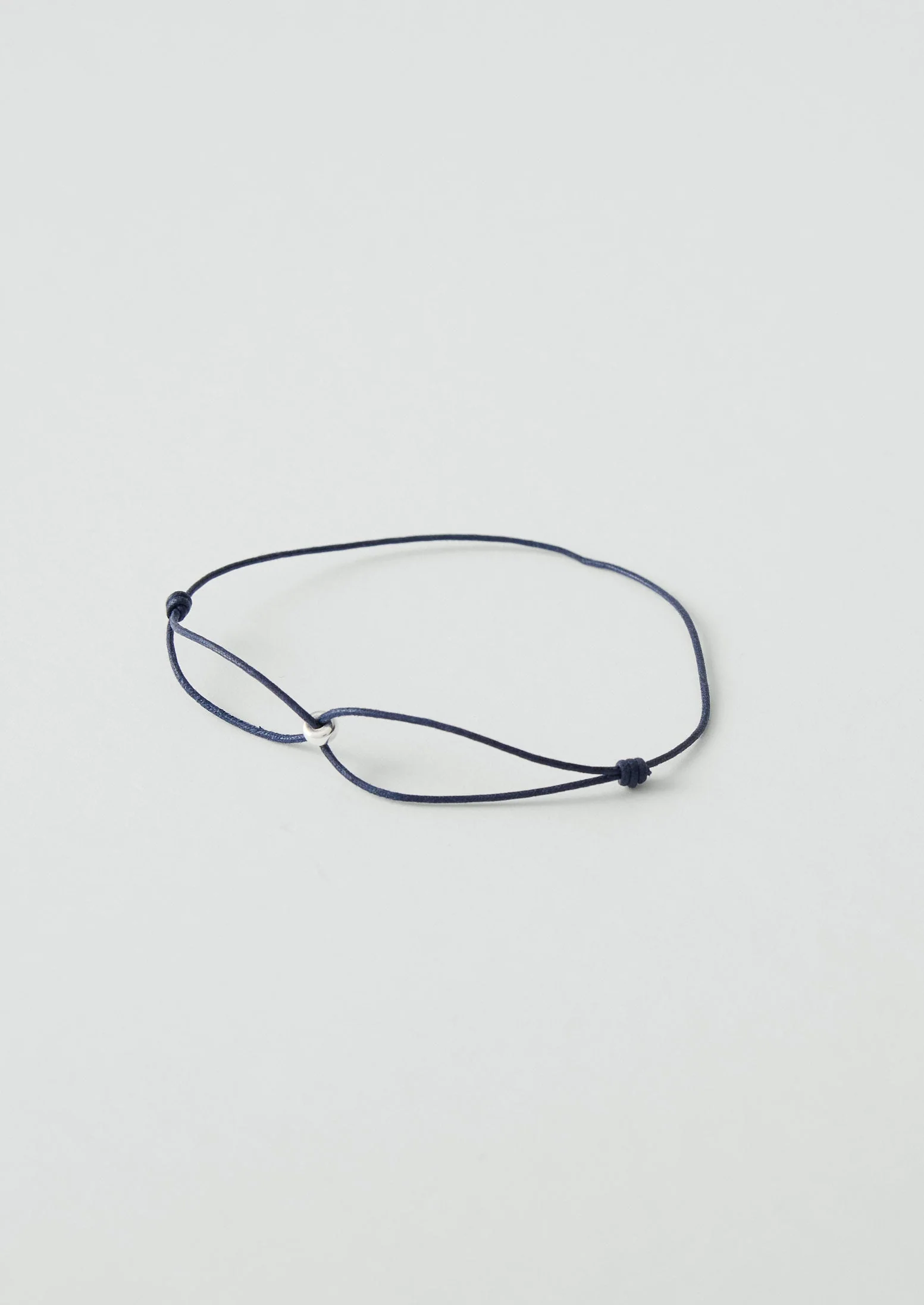 Helena Rohner Silver Bead Bracelet | Navy/Silver - Image 3