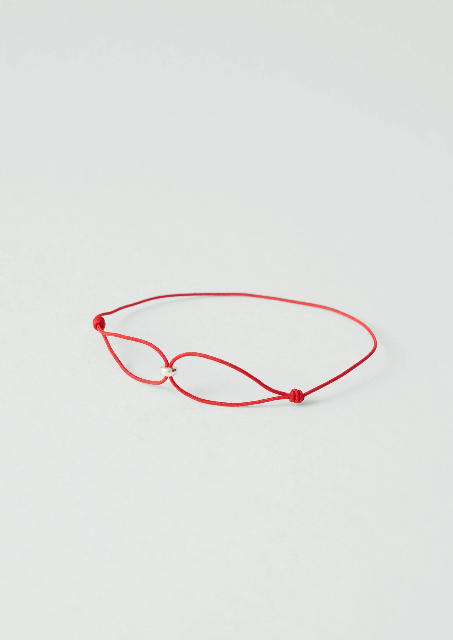 Helena Rohner Silver Bead Bracelet | Tomato/Silver - Image 3