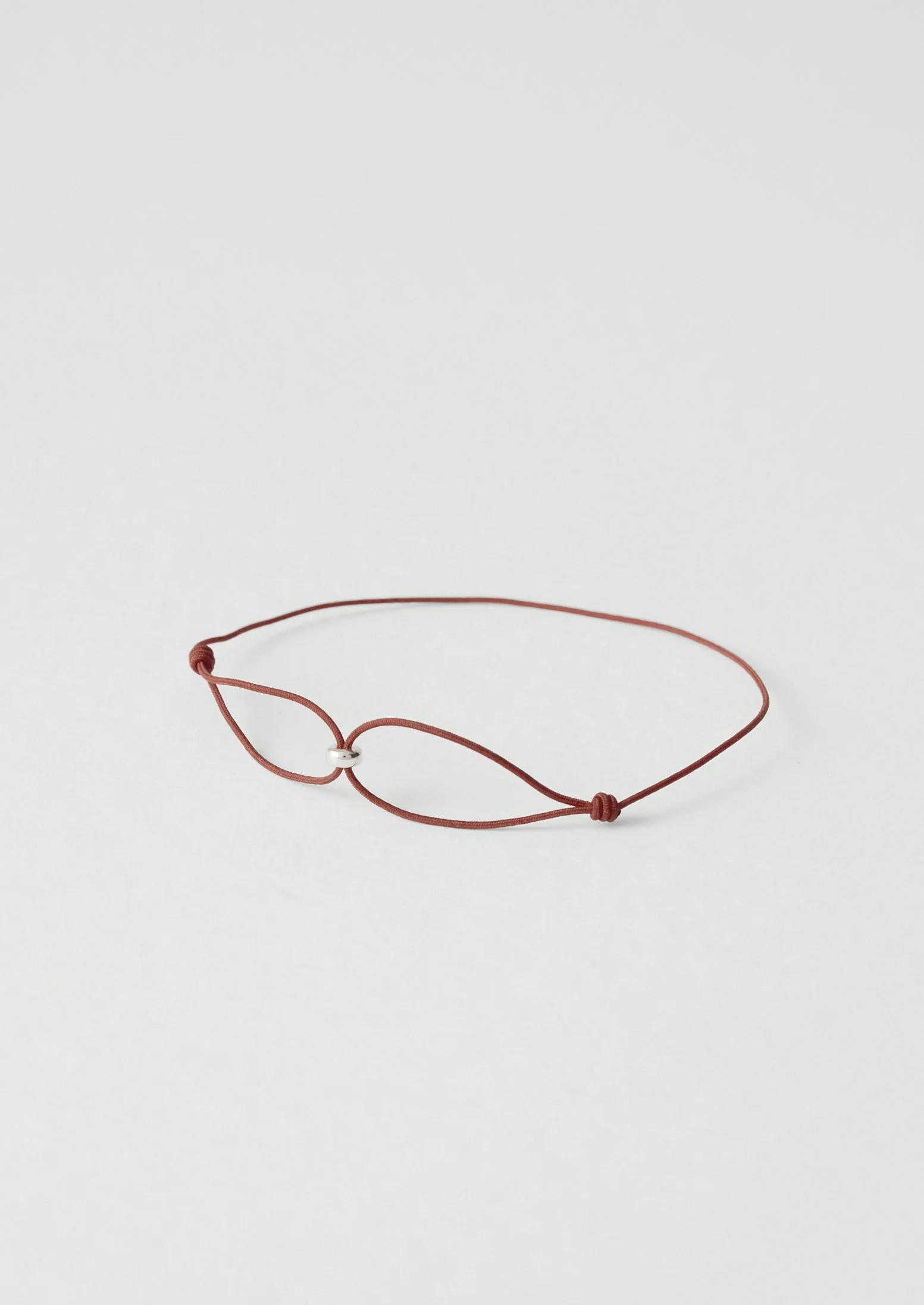 Helena Rohner Silver Bead String Bracelet | Plum/Silver - Image 3
