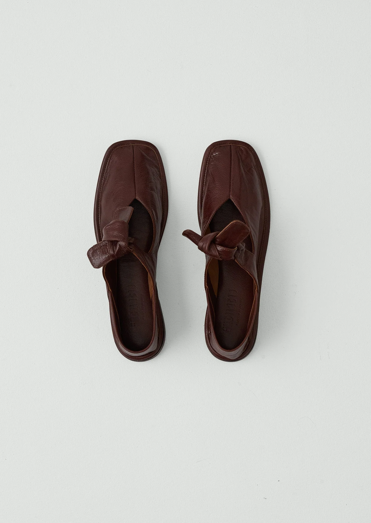 Hereu Llasada Leather Shoes | Chestnut - Image 5