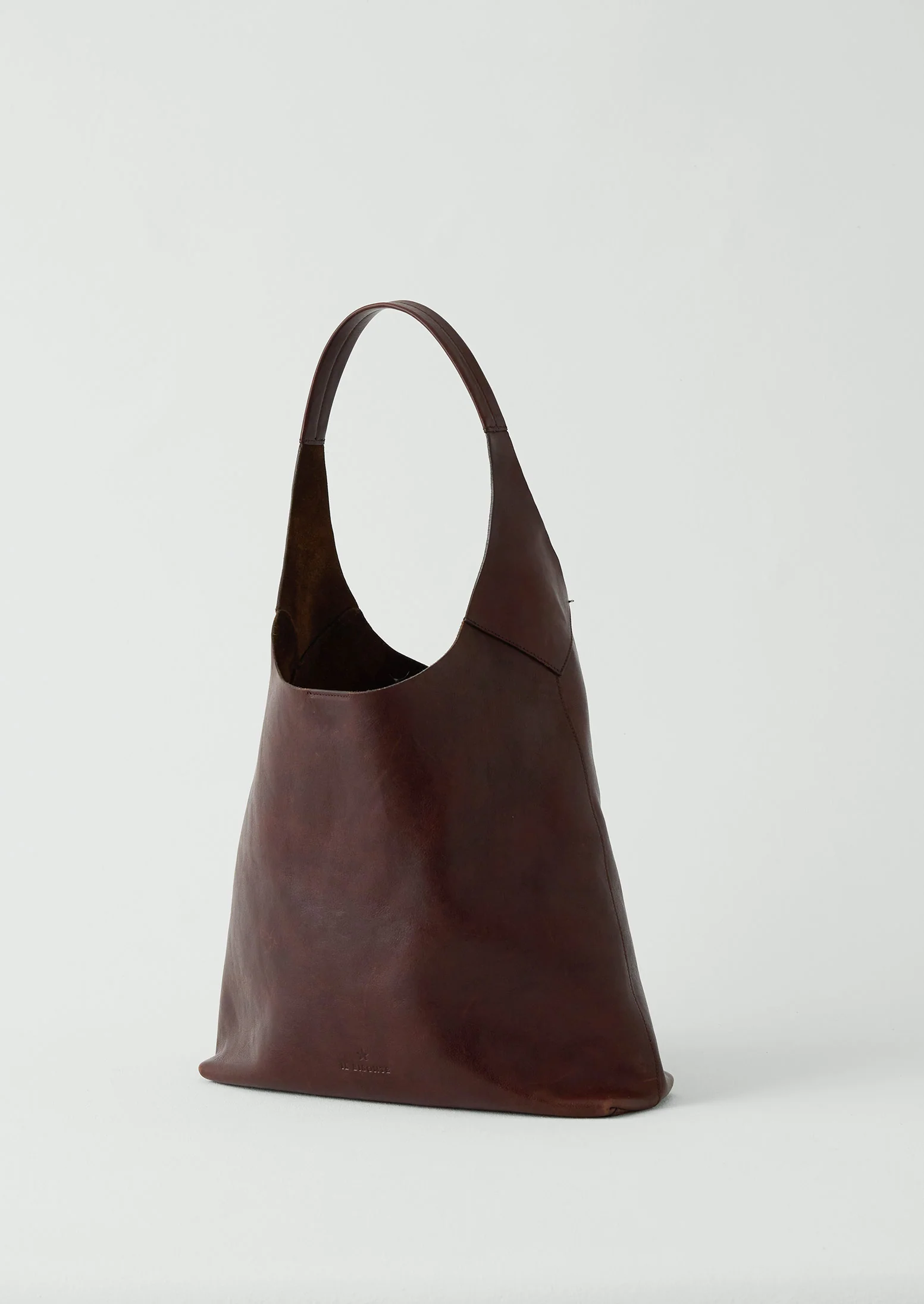 Il Bisonte Leather Bag | Cafe - Image 4