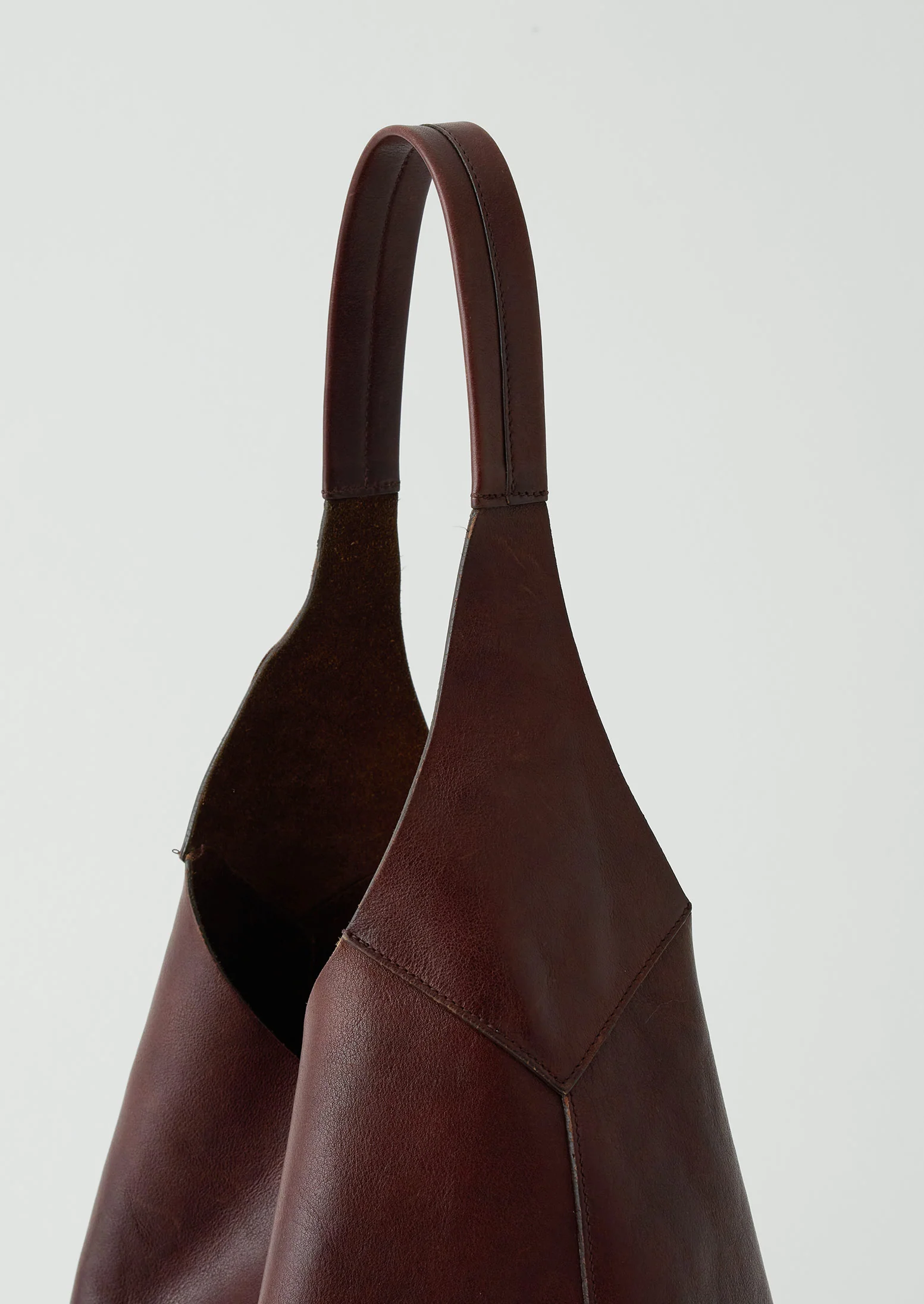 Il Bisonte Leather Bag | Cafe - Image 5