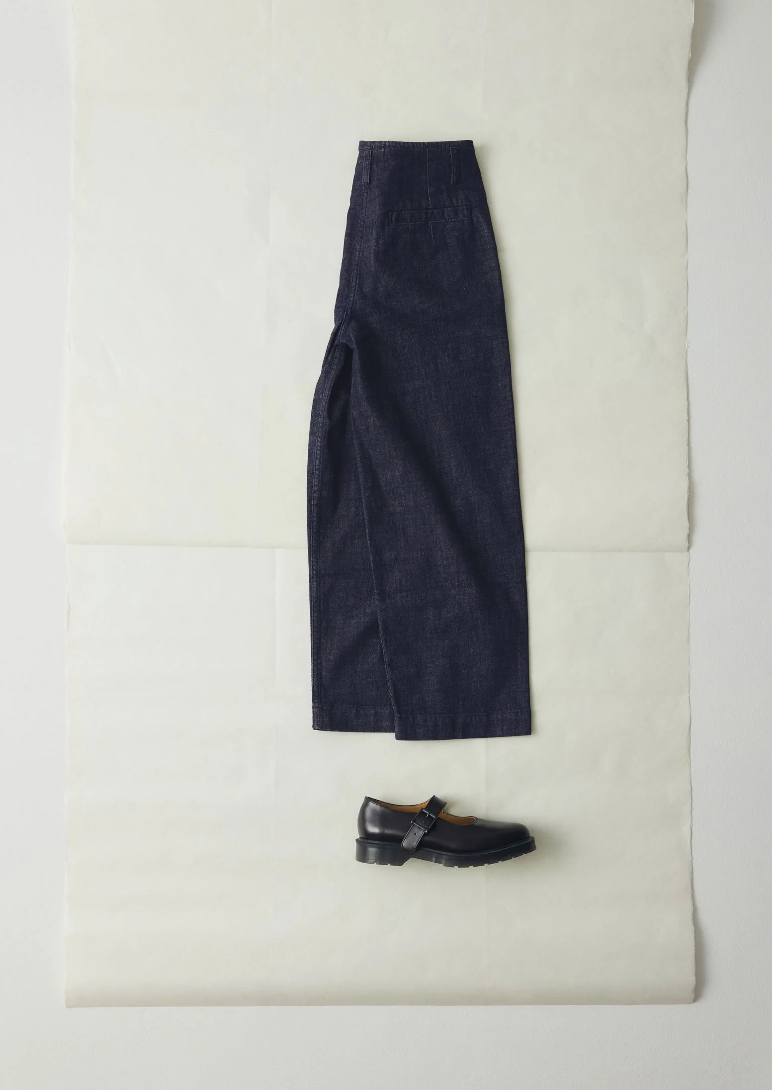 Indigo Denim Workwear Trousers | Indigo - Image 5