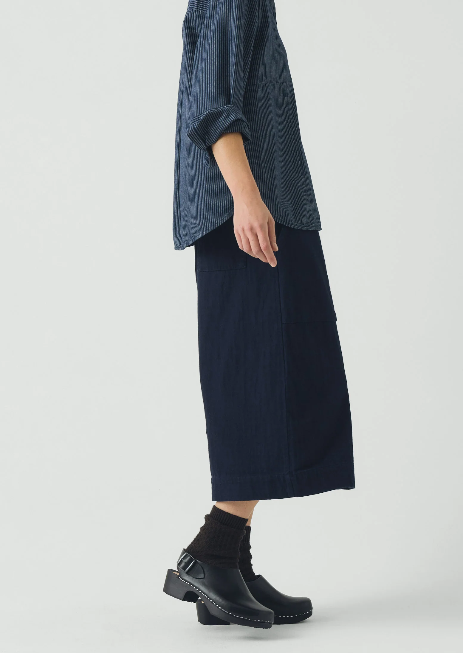 Japanese Denim Culottes | Indigo - Image 3