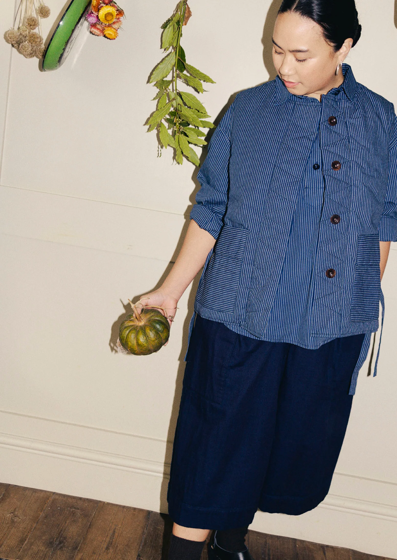 Japanese Denim Culottes | Indigo - Image 6