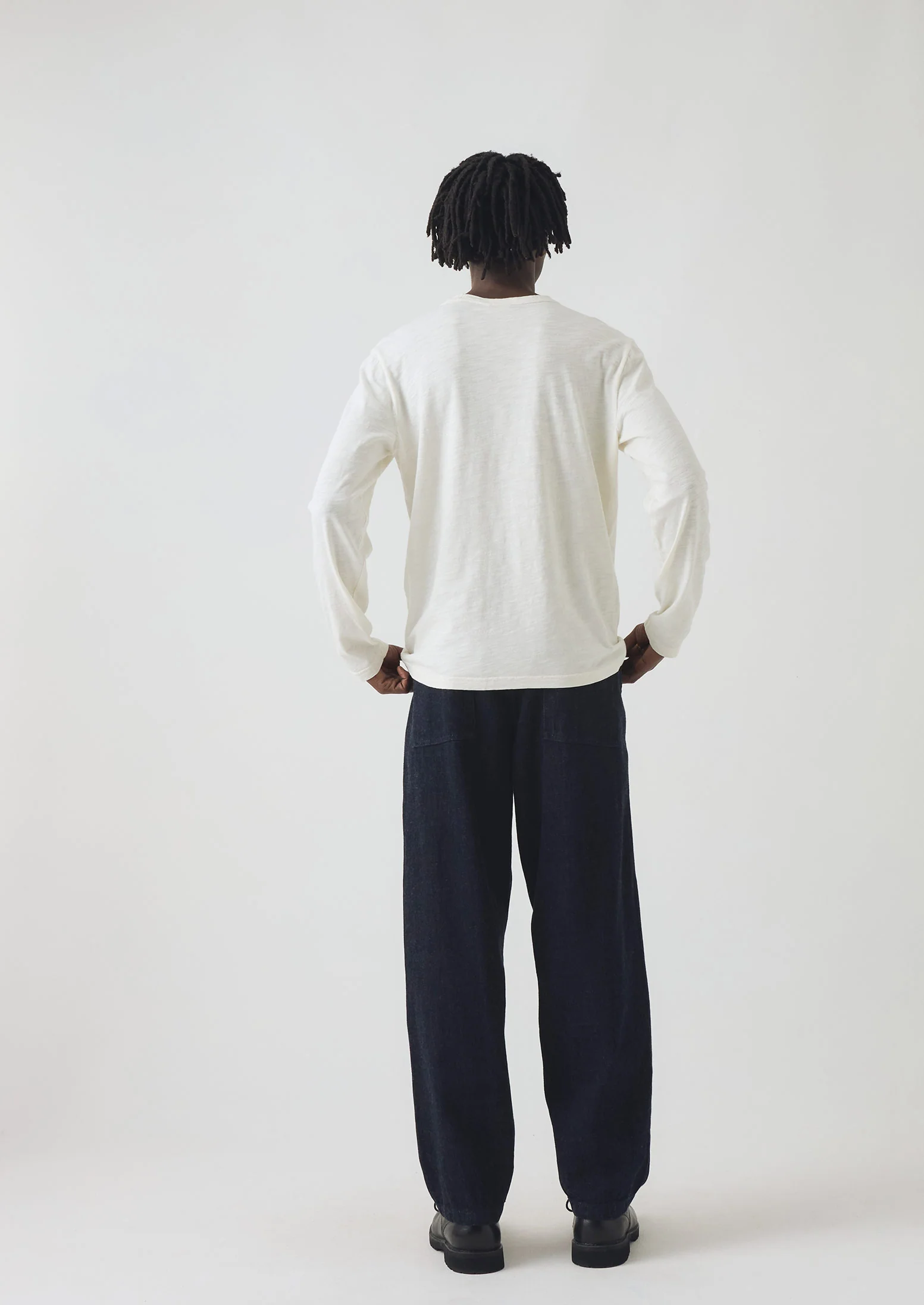 Japanese Denim Trousers | Indigo - Image 4