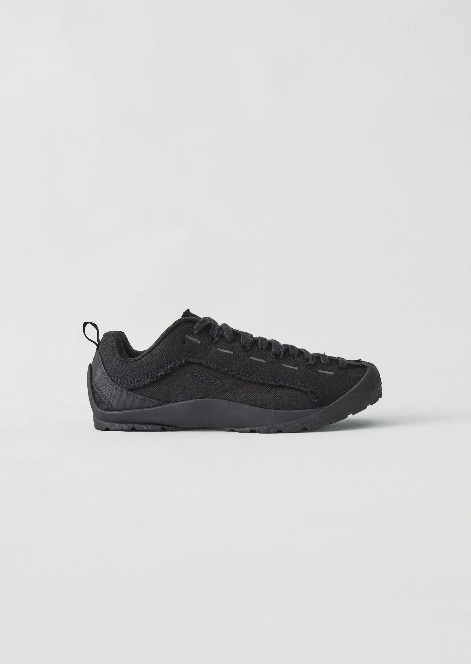 Keen Jasper Split Canvas Trainers | Black - Image 2