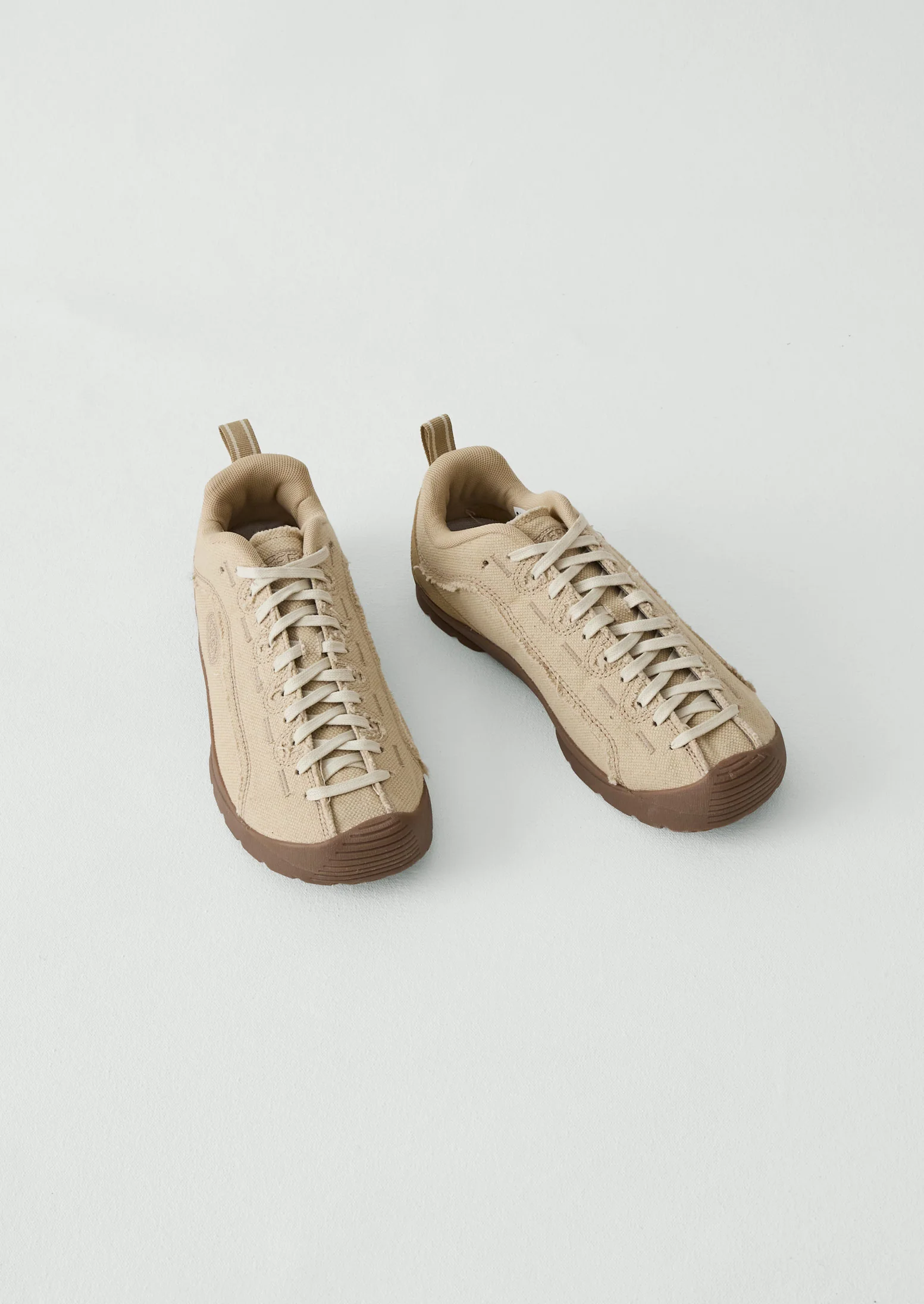 Keen Jasper Split Canvas Trainers | Safari